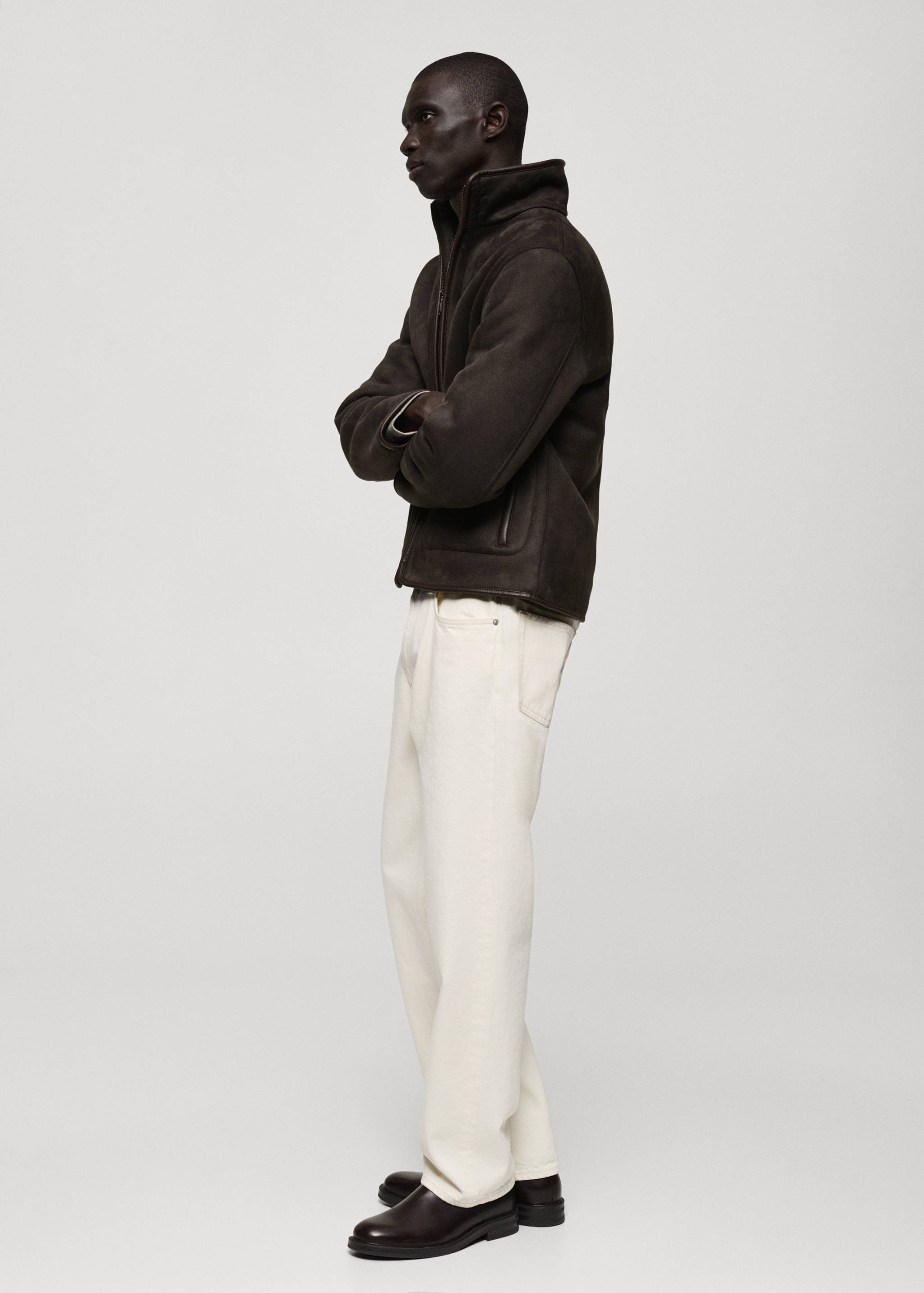 Reversible sheepskin jacket - Details of the article 2