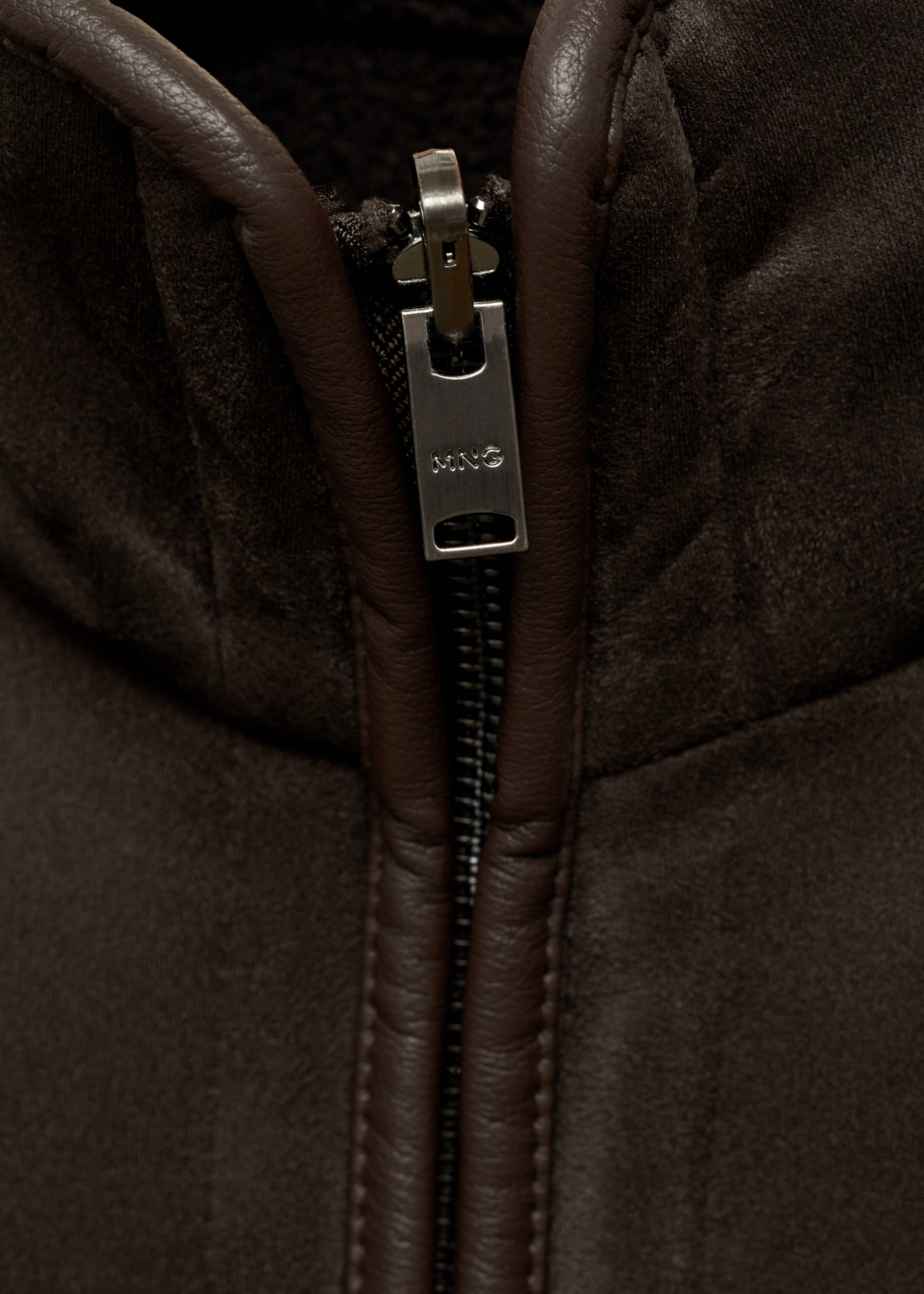 Reversible sheepskin jacket - Details of the article 8
