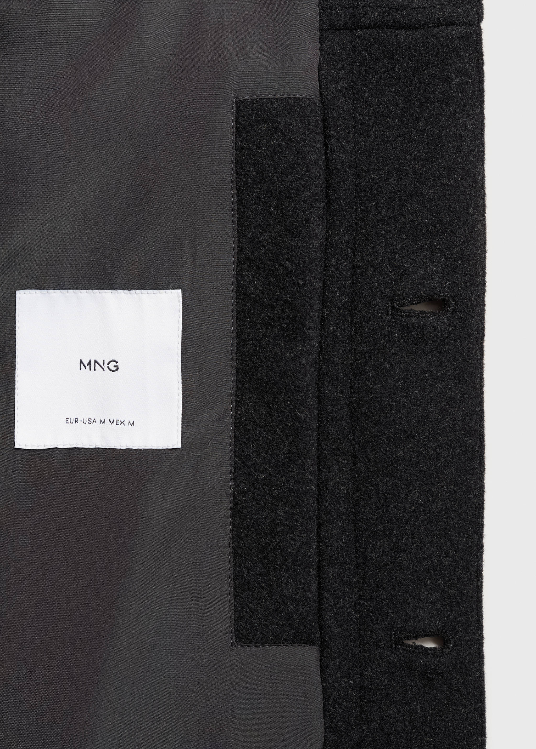 Regular-fit wool jacket - Details of the article 0