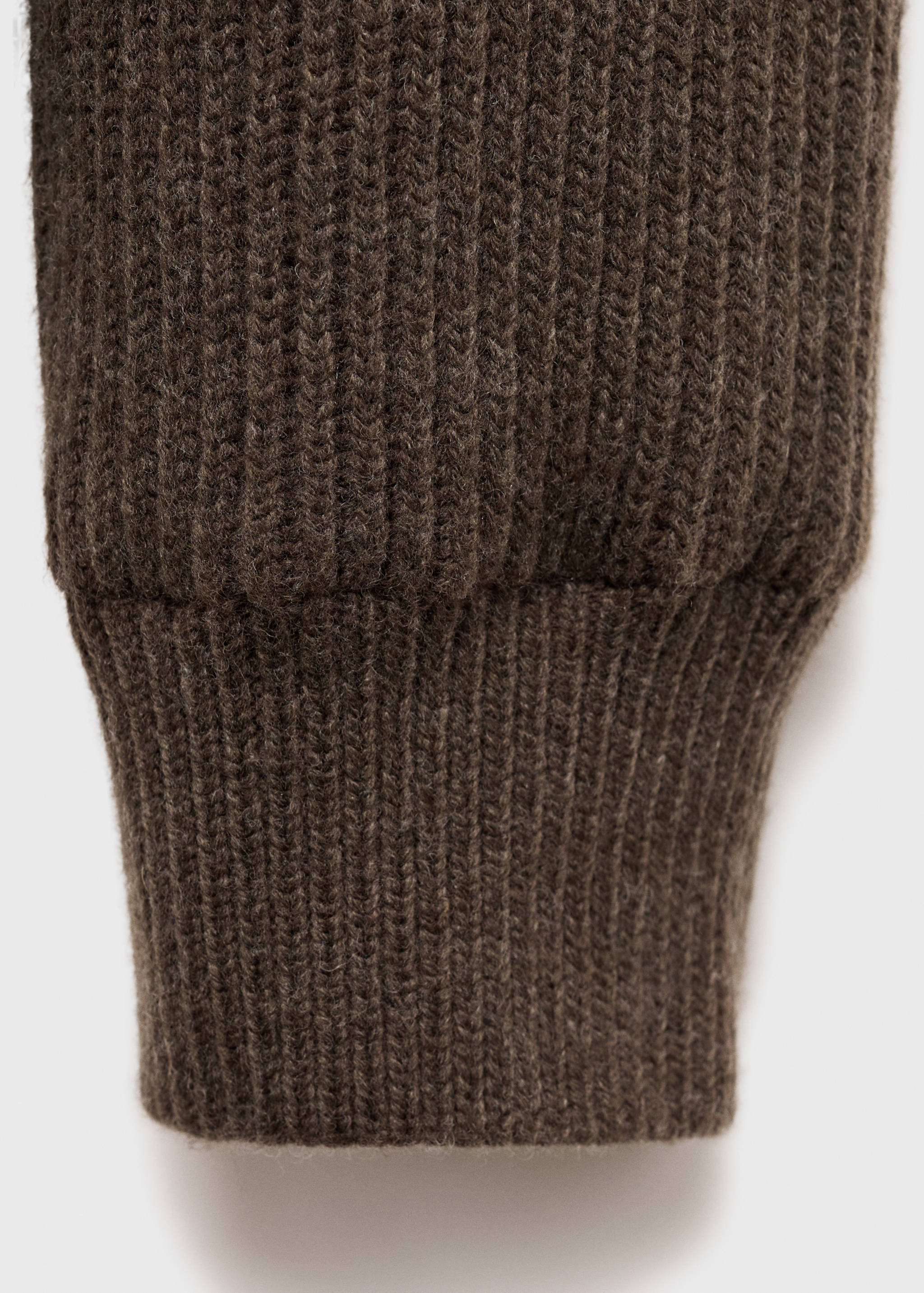 Faux-shearling suede jacket - Details of the article 0