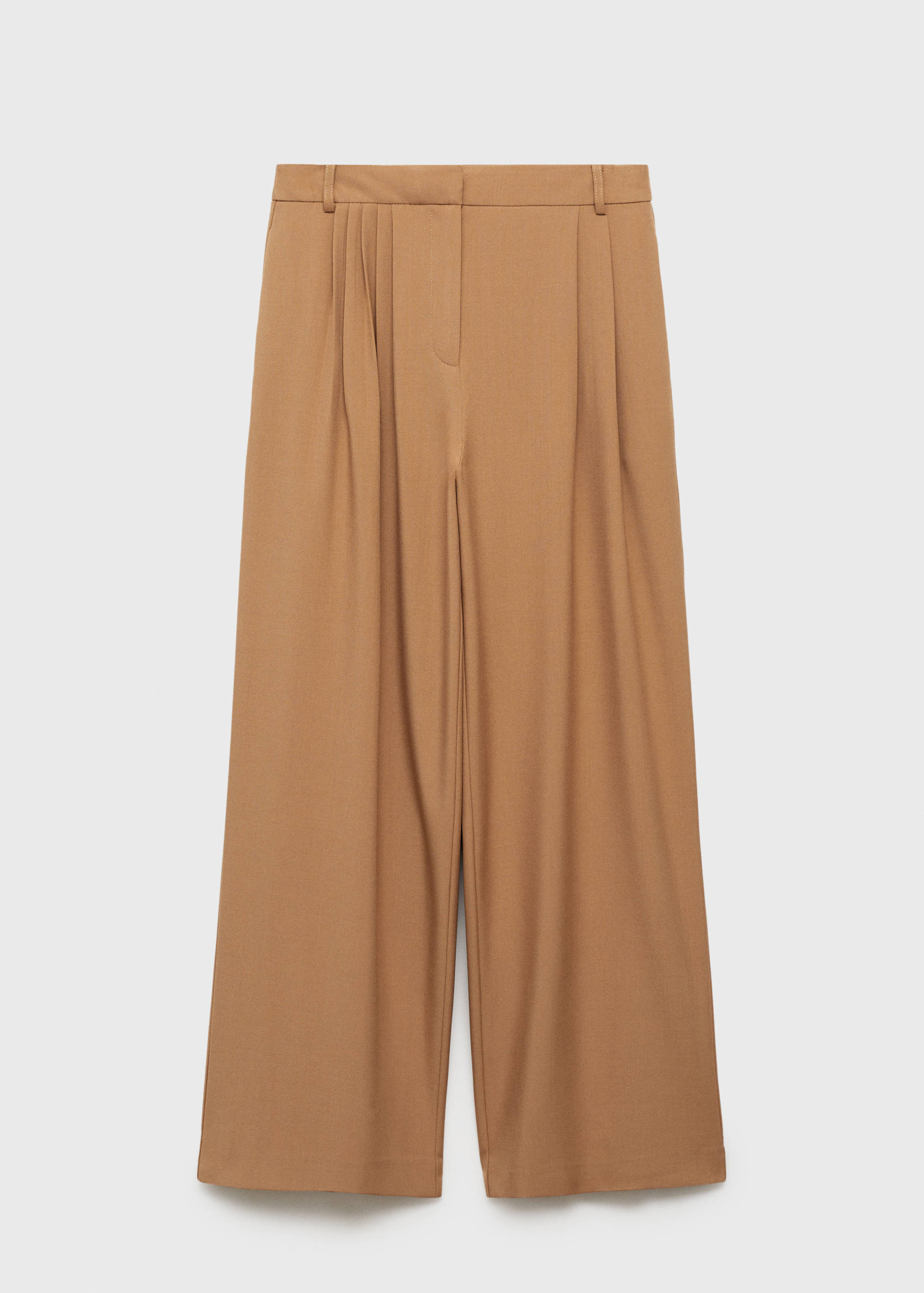 Wide leg pleated trousers - Article without model