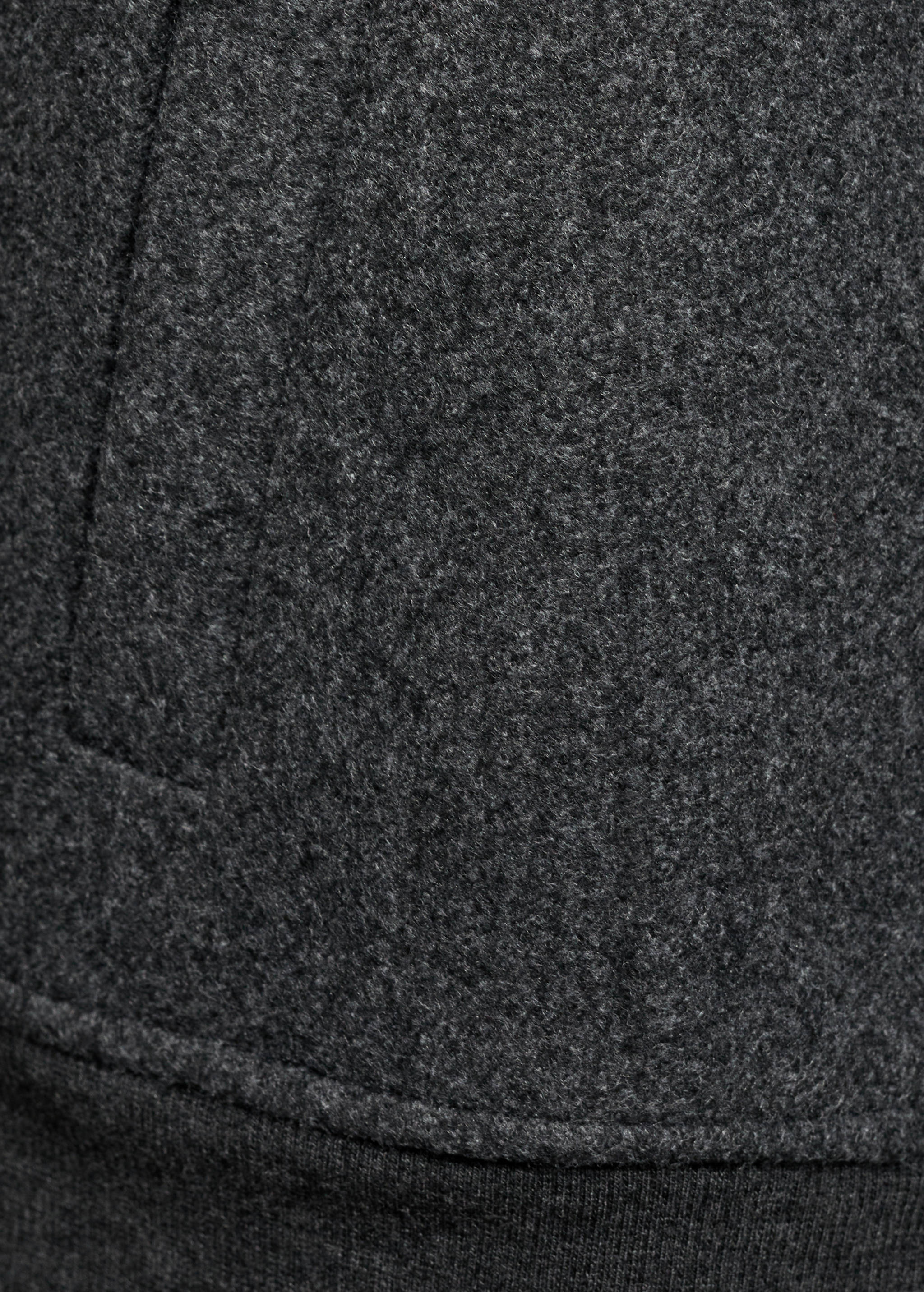 Regular-fit flannel bomber jacket - Details of the article 8