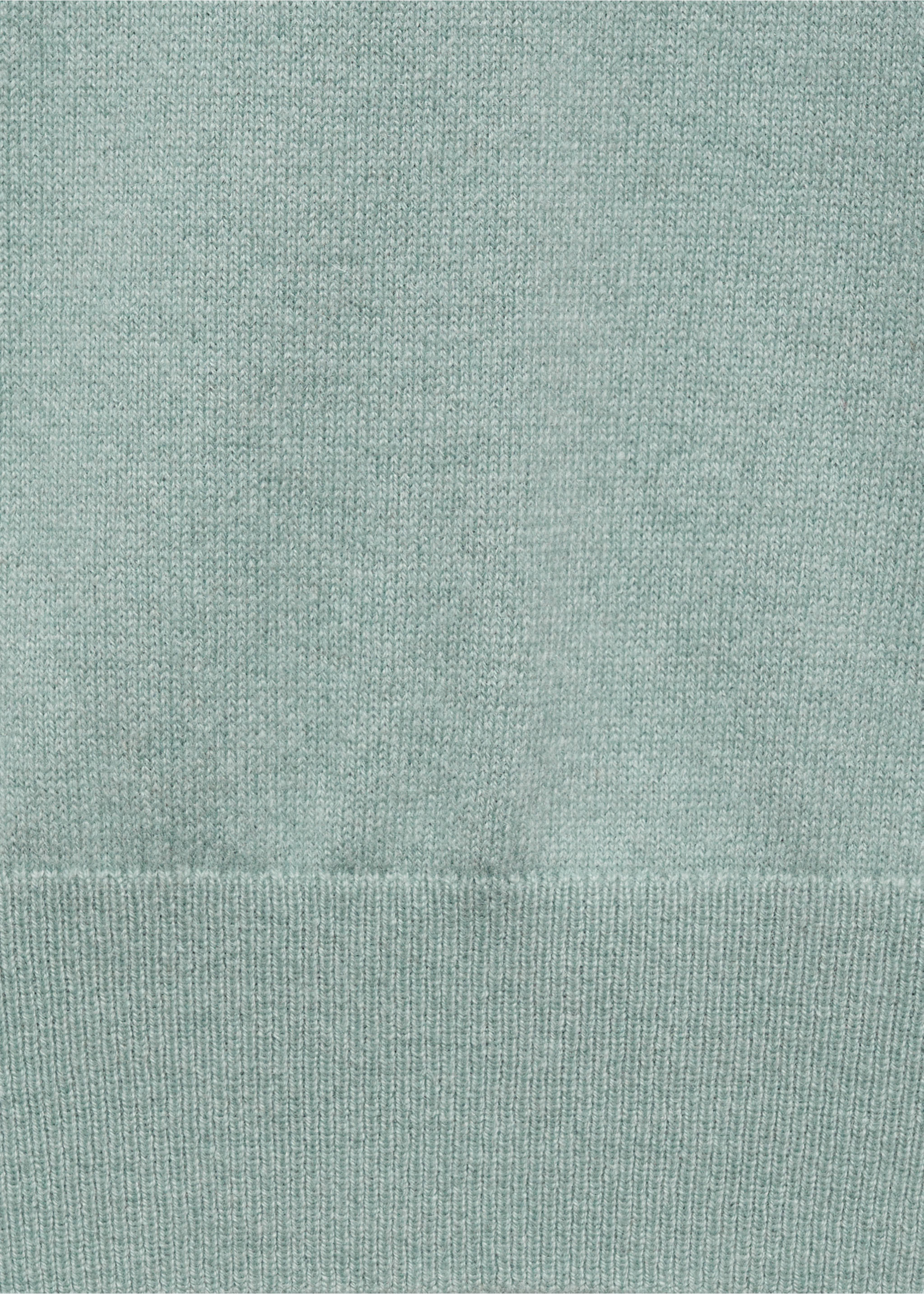 100% cashmere regular-fit sweater - Details of the article 0, Aqua Green. Ref: 87010602-00.