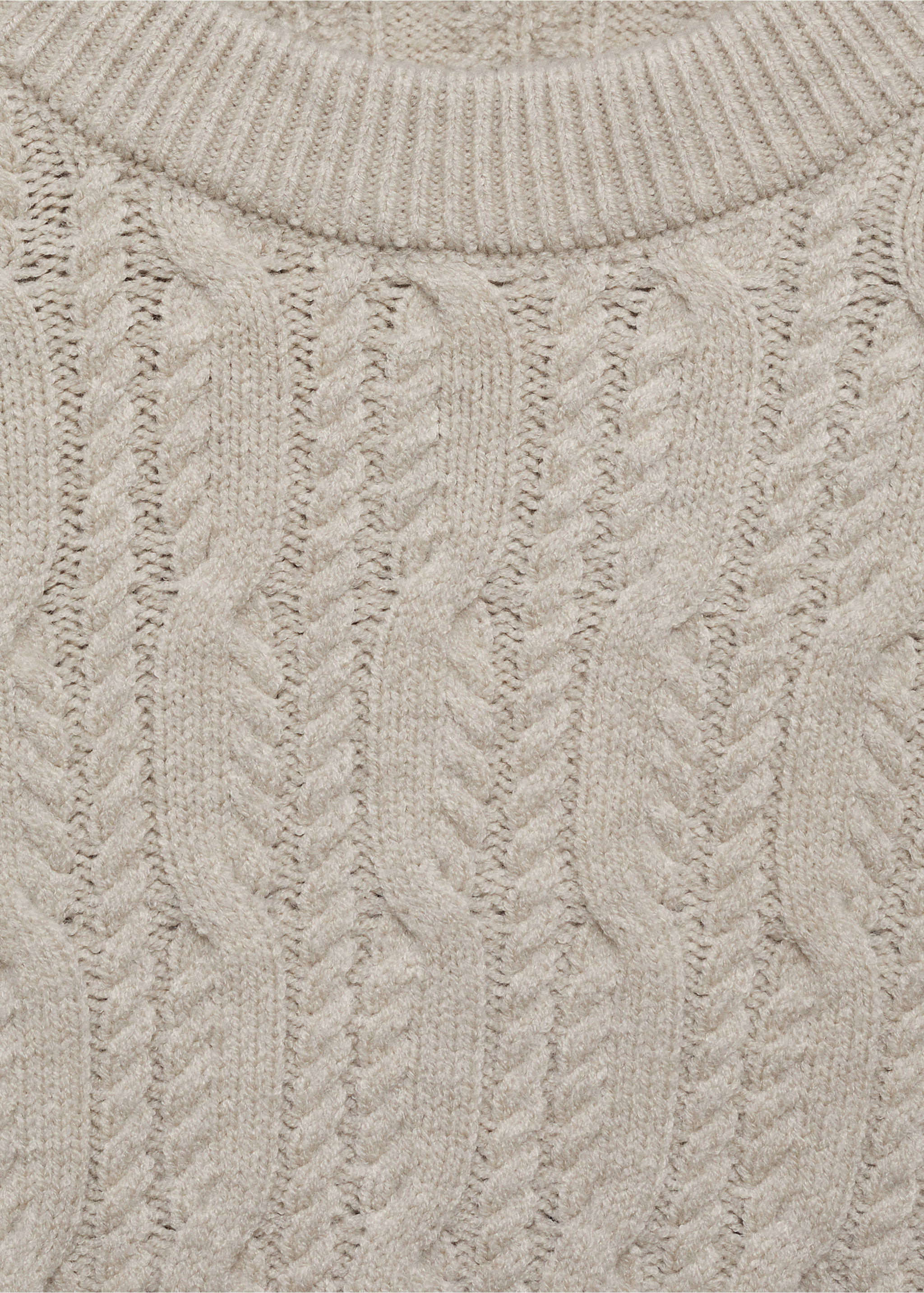 Jersei punt trenat - Detall de l'article 8, Gris clar vigoré. Ref: 87010603-00.
