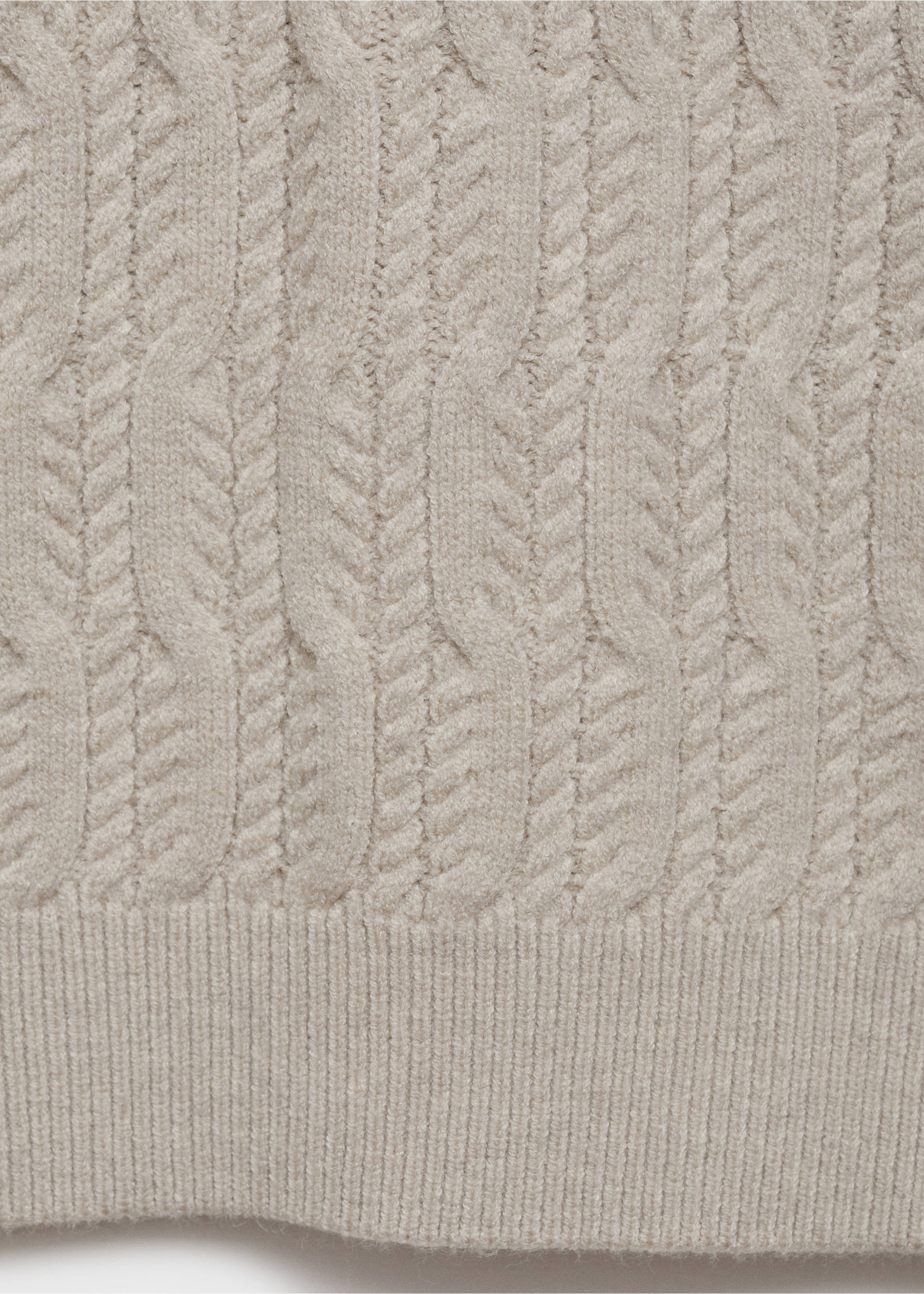 Jersei punt trenat - Detall de l'article 0, Gris clar vigoré. Ref: 87010603-00.