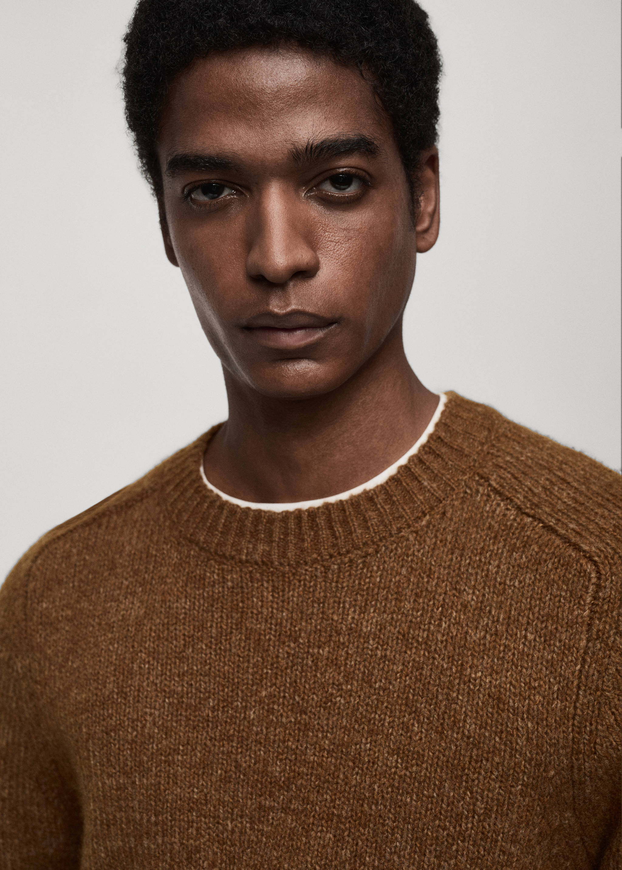 Strickpullover aus Woll-/Baumwollgemisch - Detail des Artikels 1