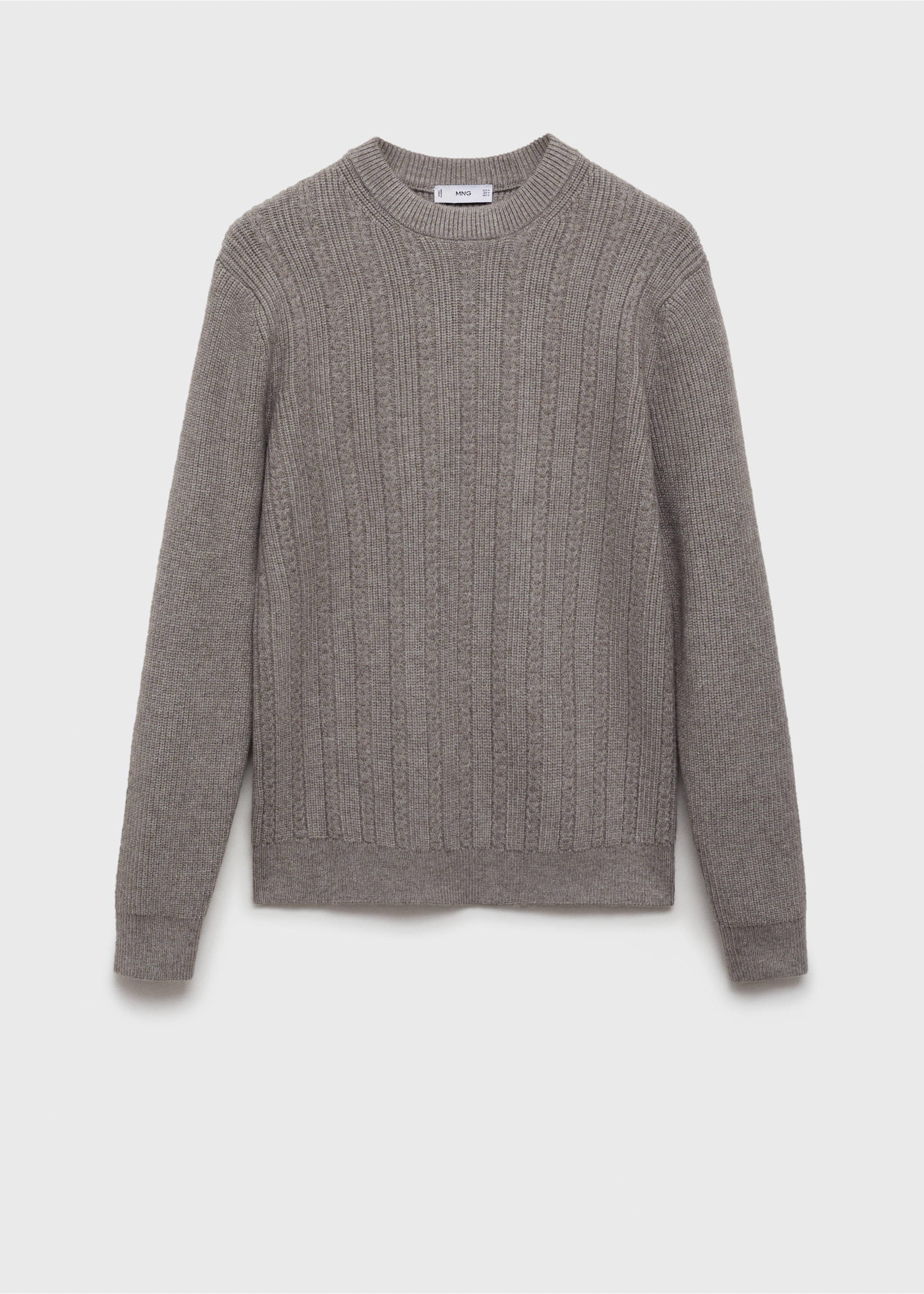 Jersei punt combinat - Article sense model, Gris. Ref: 87010607-00.