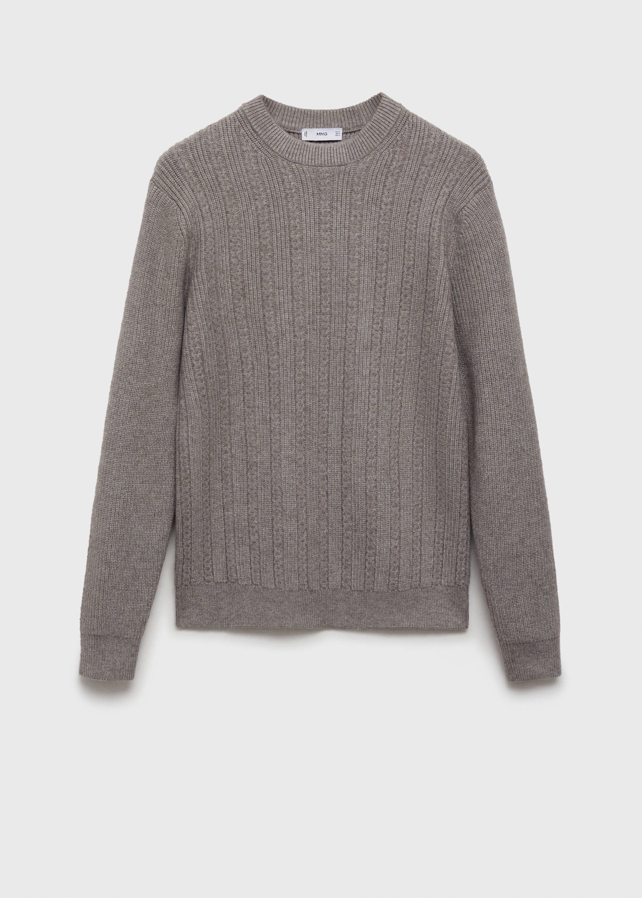 Kombinierter Strickpullover - Artikel ohne Model