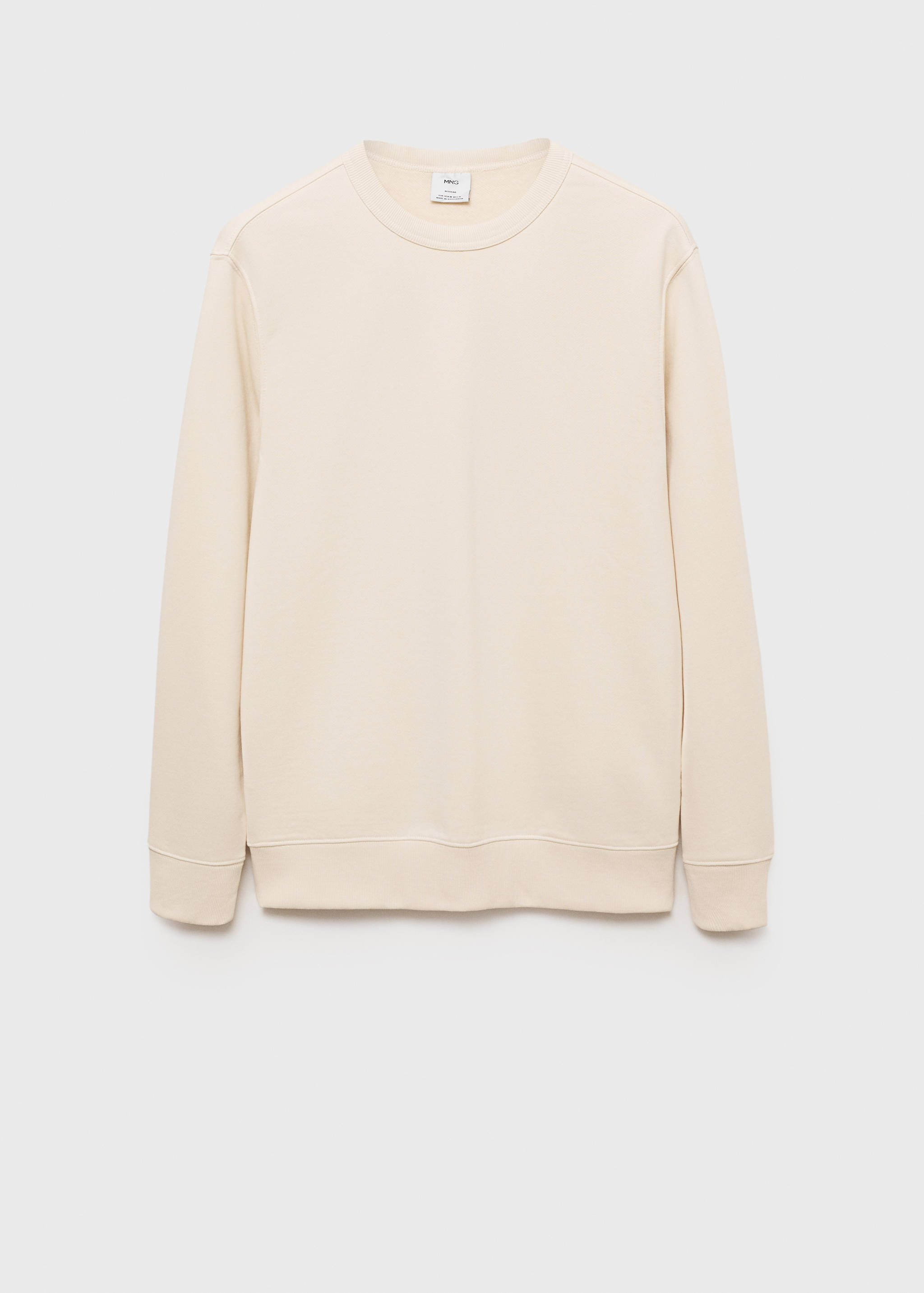 Regular-fit cotton sweatshirt - Article without model