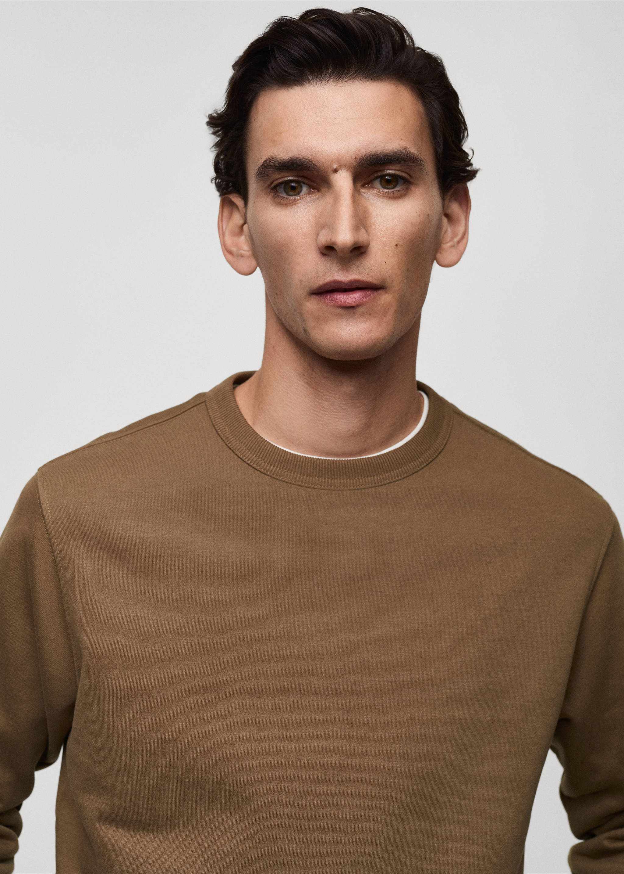 Regular-fit cotton sweatshirt - Details of the article 1