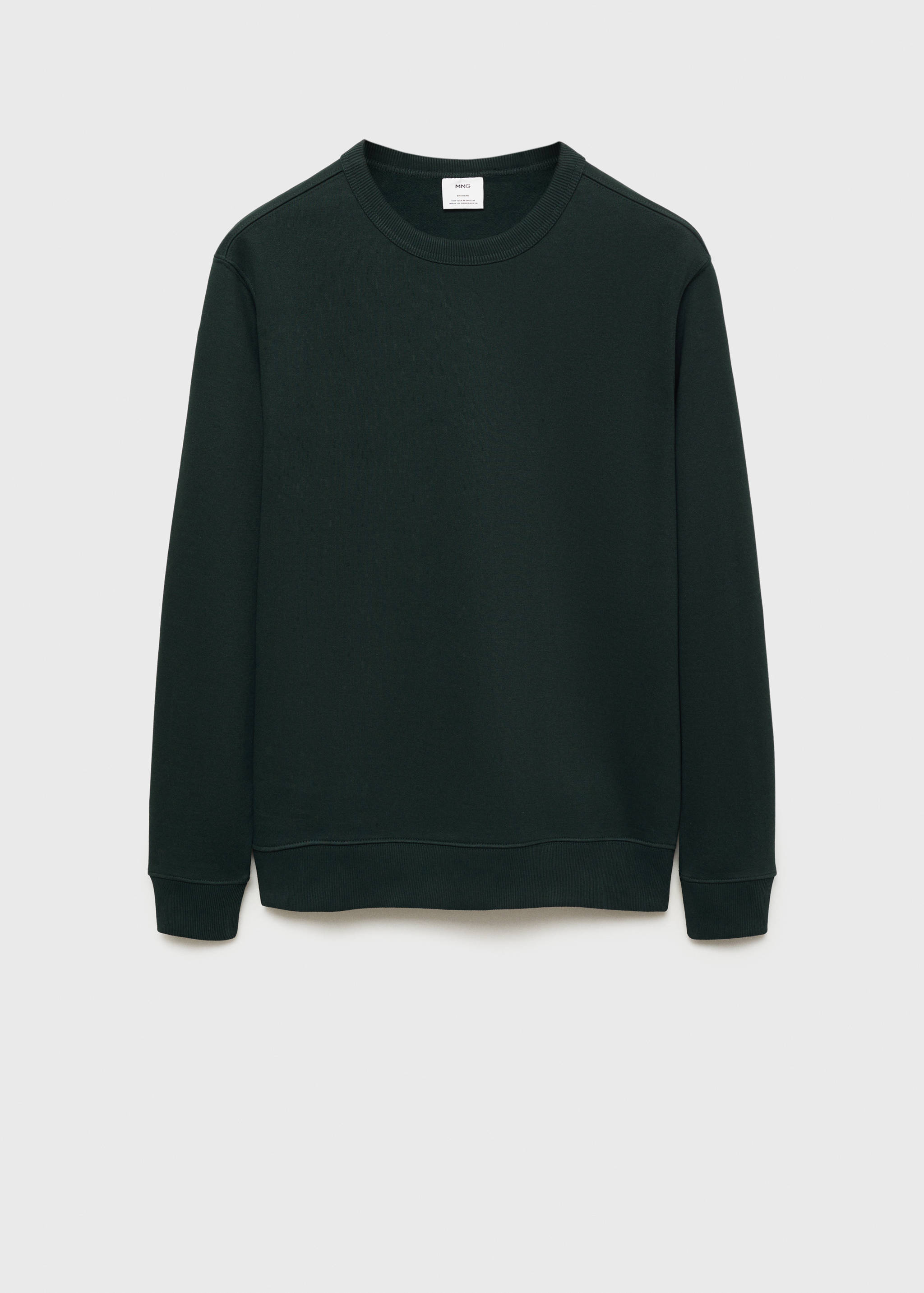 Regular-fit cotton sweatshirt - Article without model