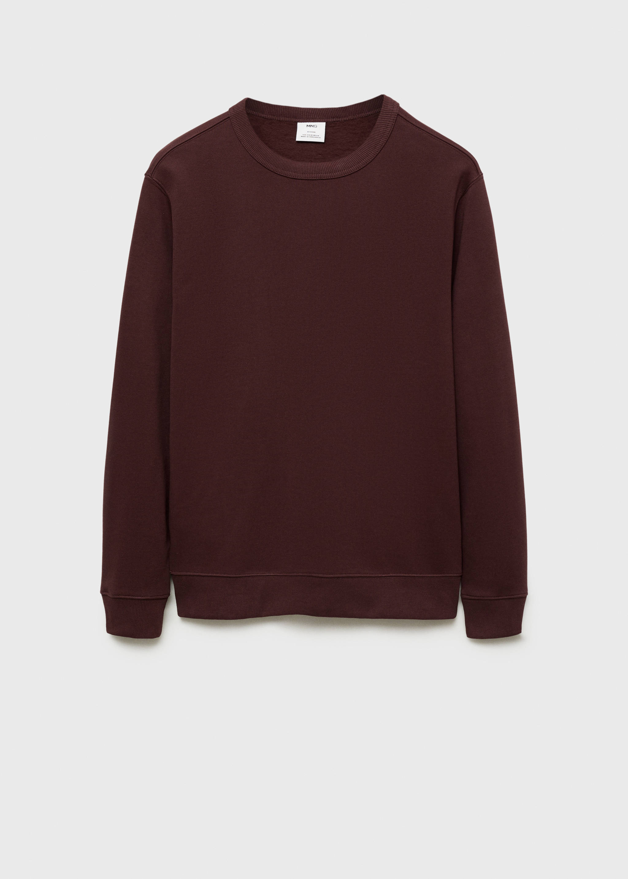 Regular-fit cotton sweatshirt - Article without model