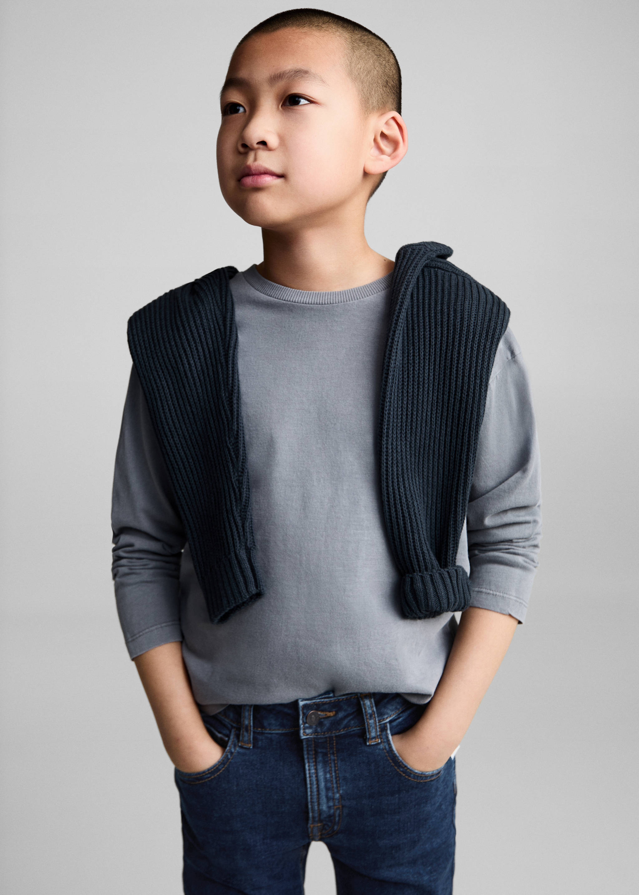 Slim Fit-Jeans - Mittlere Ansicht