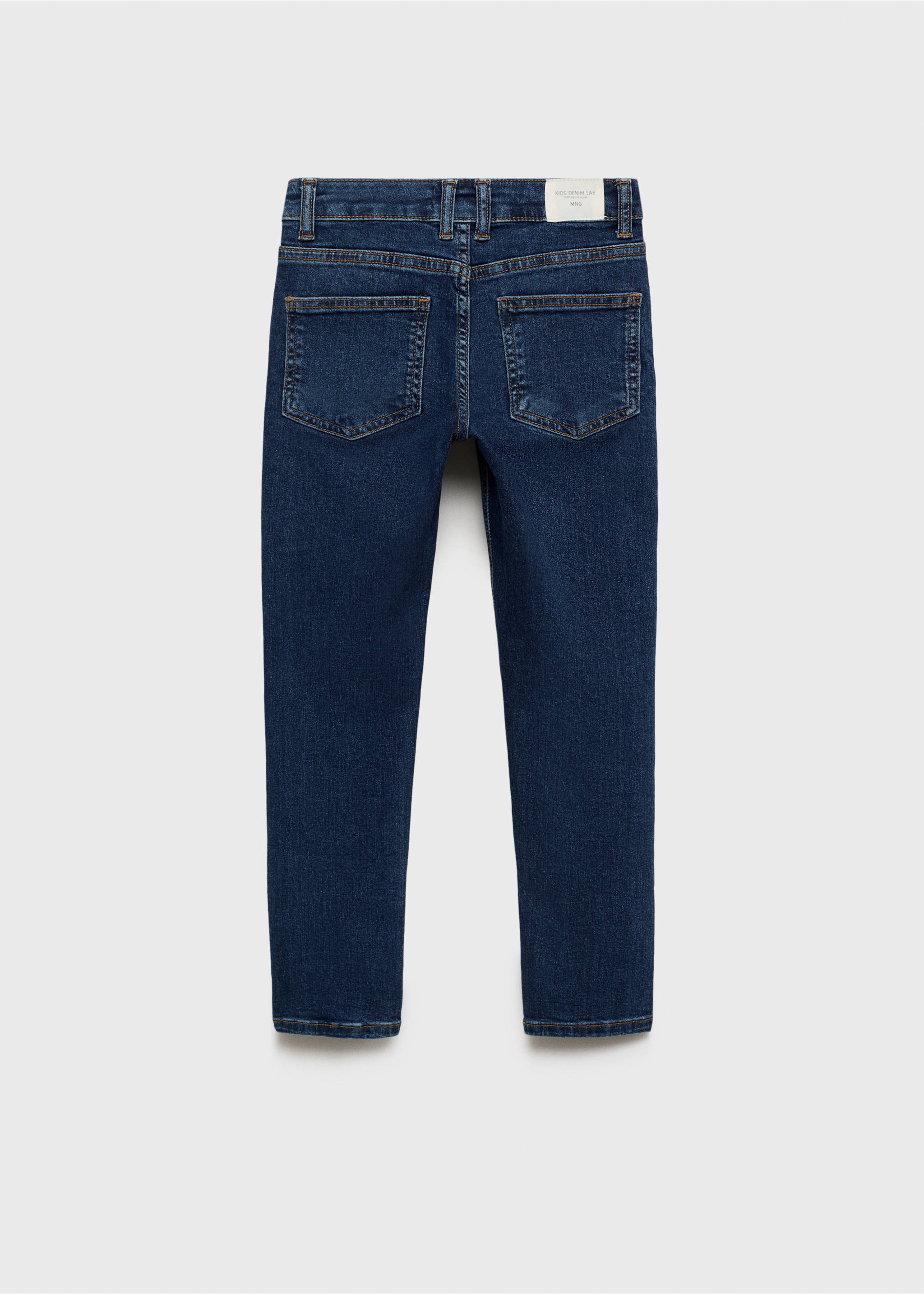 Jeans slim fit - Reverso del artículo, Azul oscuro. Ref: 87010624-00.