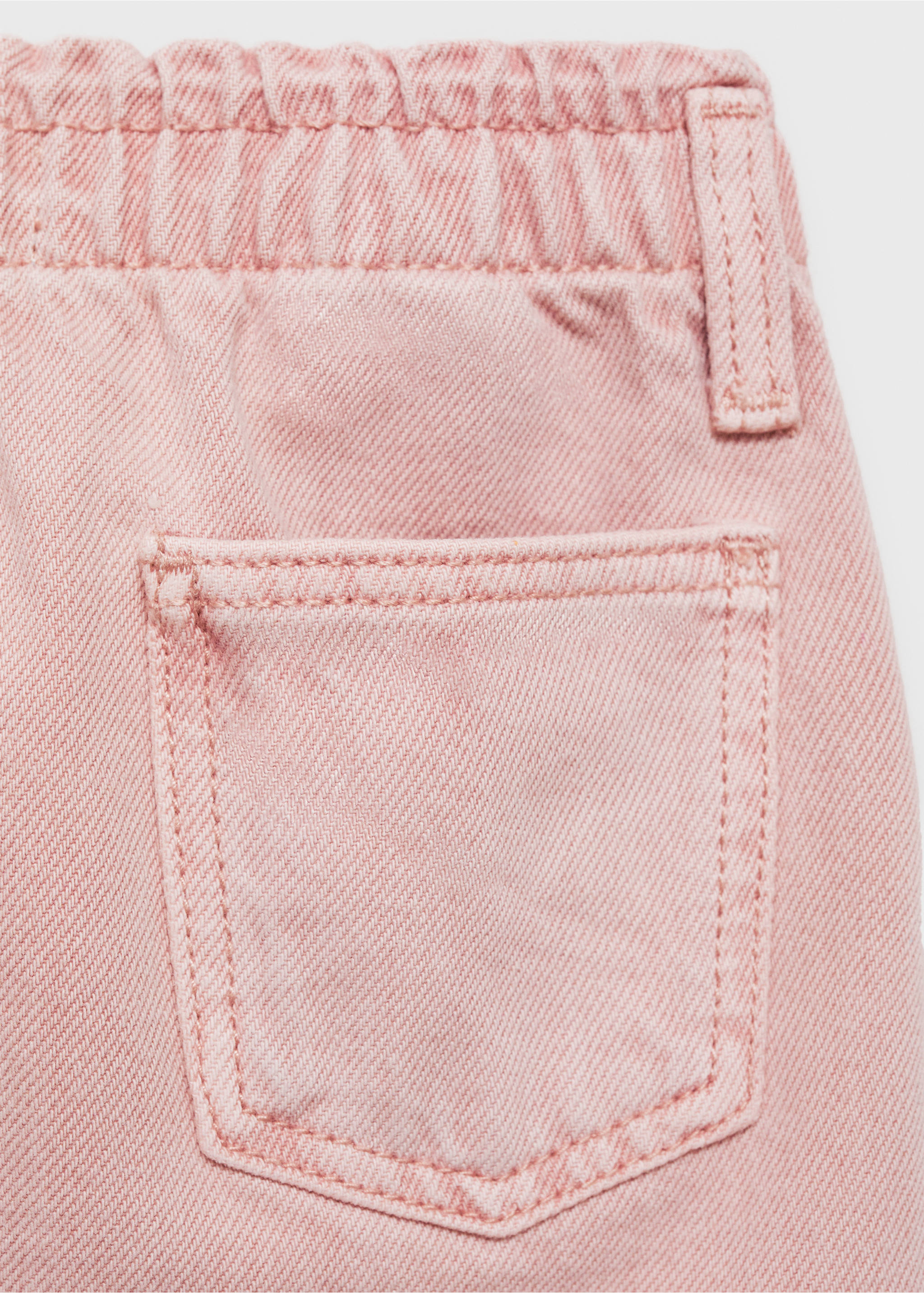 Denim skirt - Details of the article 0, Pink. Ref: 87010627-00.