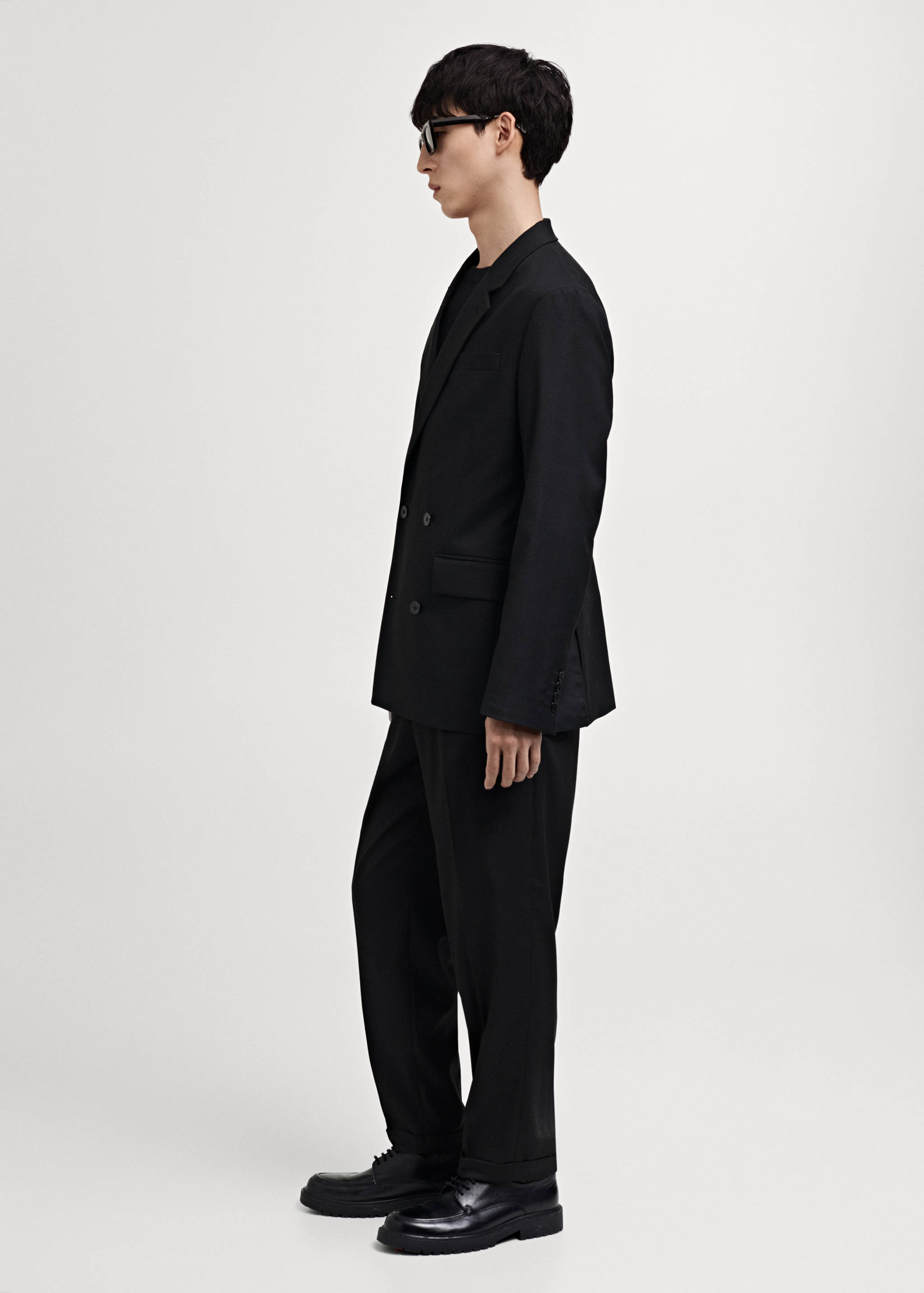 Boston regular-fit suit trousers - Details of the article 2