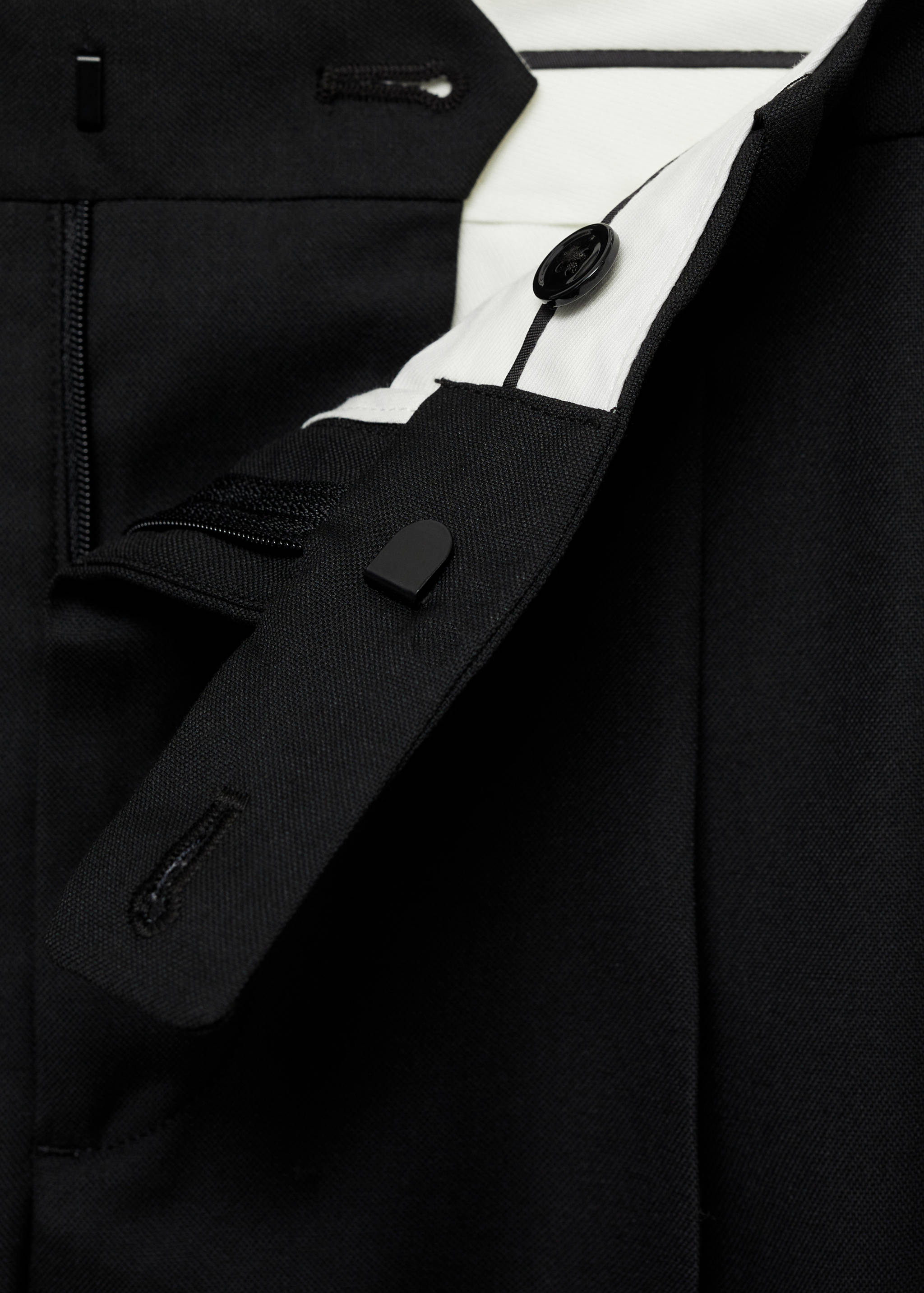 Boston regular-fit suit trousers - Details of the article 8