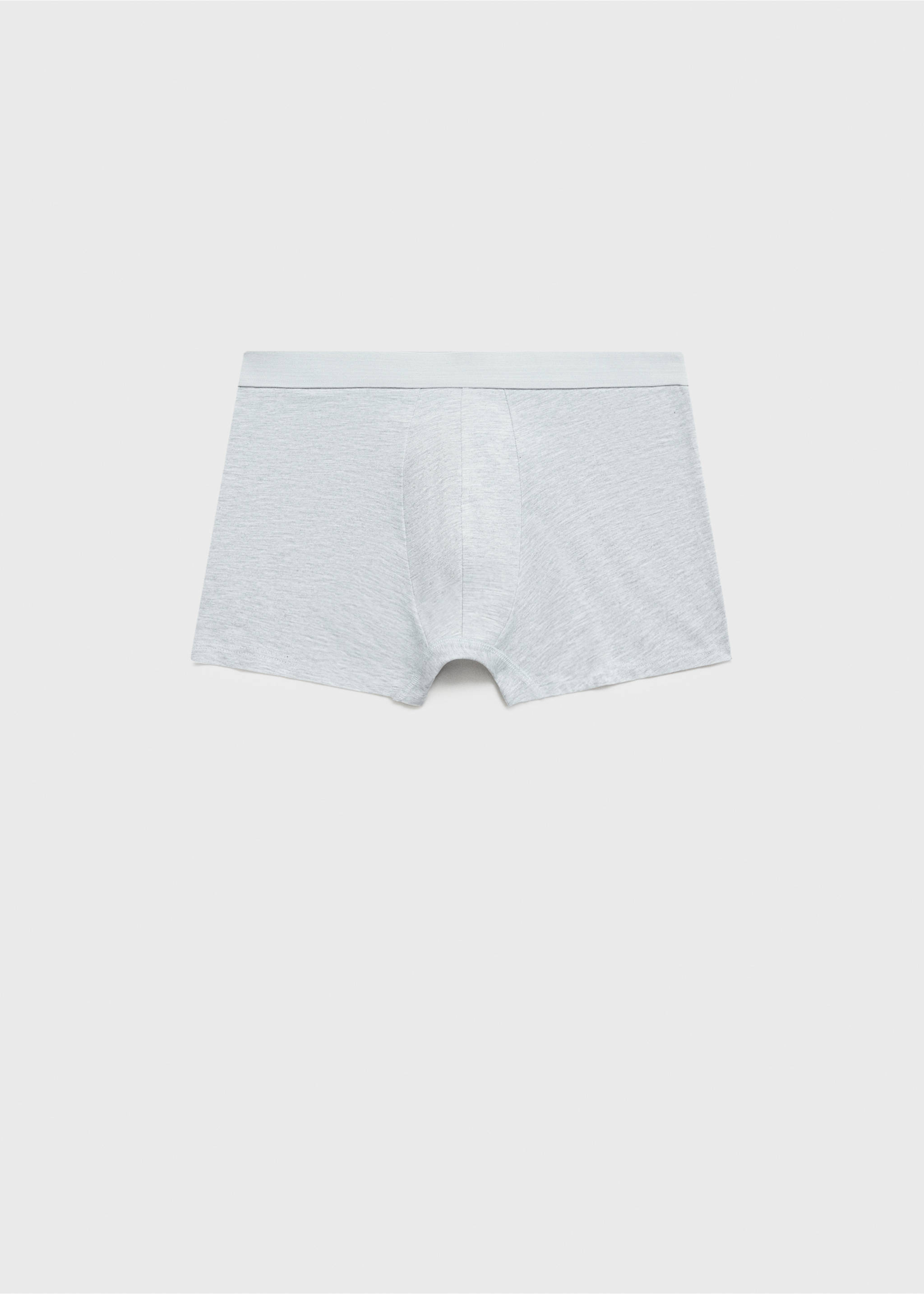 3er-Pack Baumwoll-Boxershorts - Detail des Artikels 8, Grau. Ref: 87010632-00.