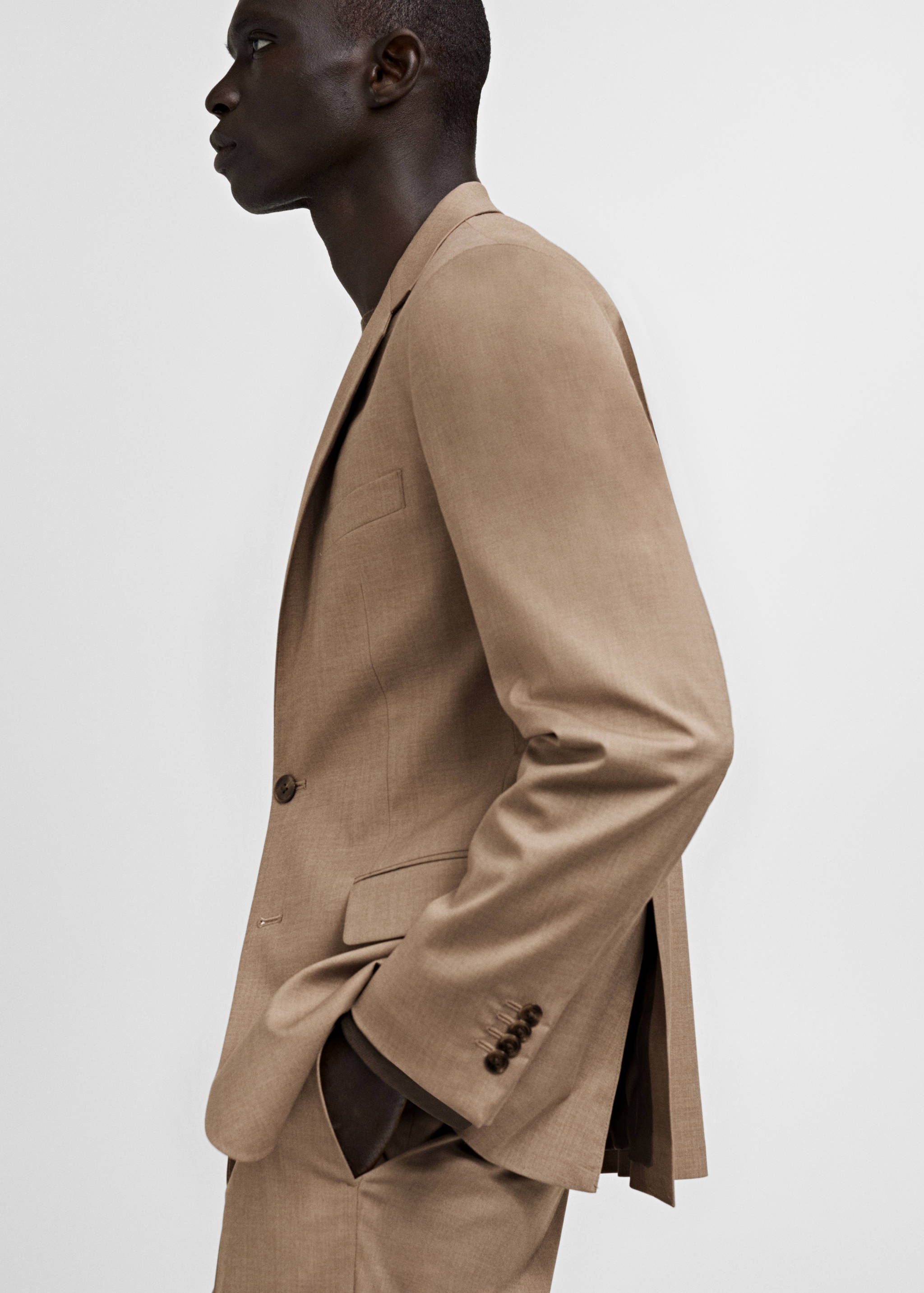 Milan slim-fit suit blazer - Details of the article 2