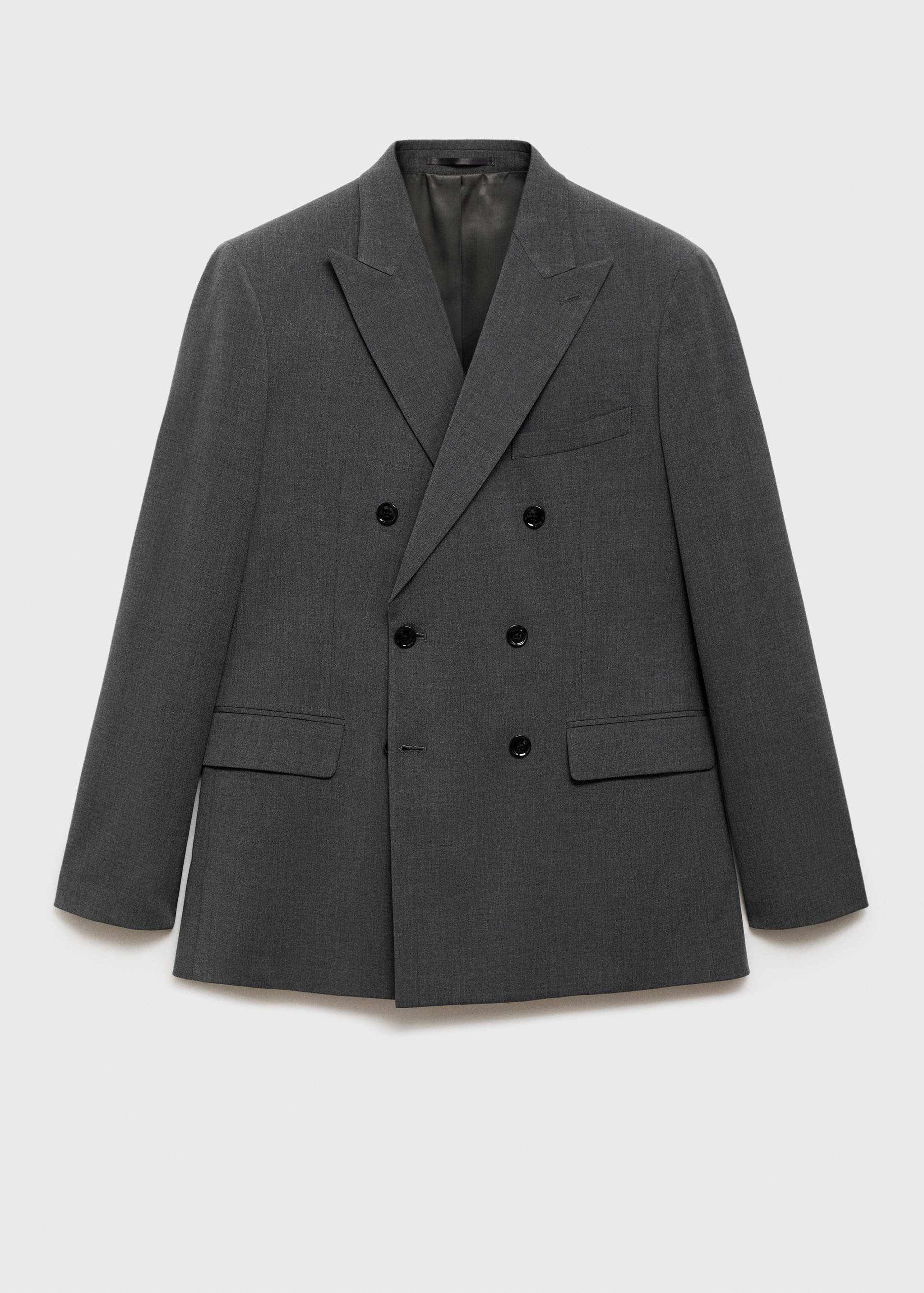 Monaco double-breasted slim-fit suit jacket - Article without model