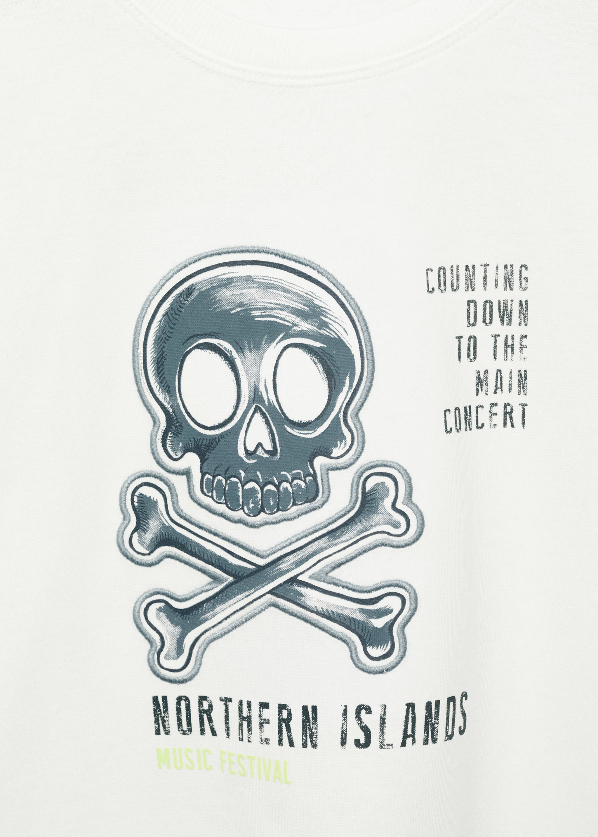 Printed skull T-shirt - Details of the article 8