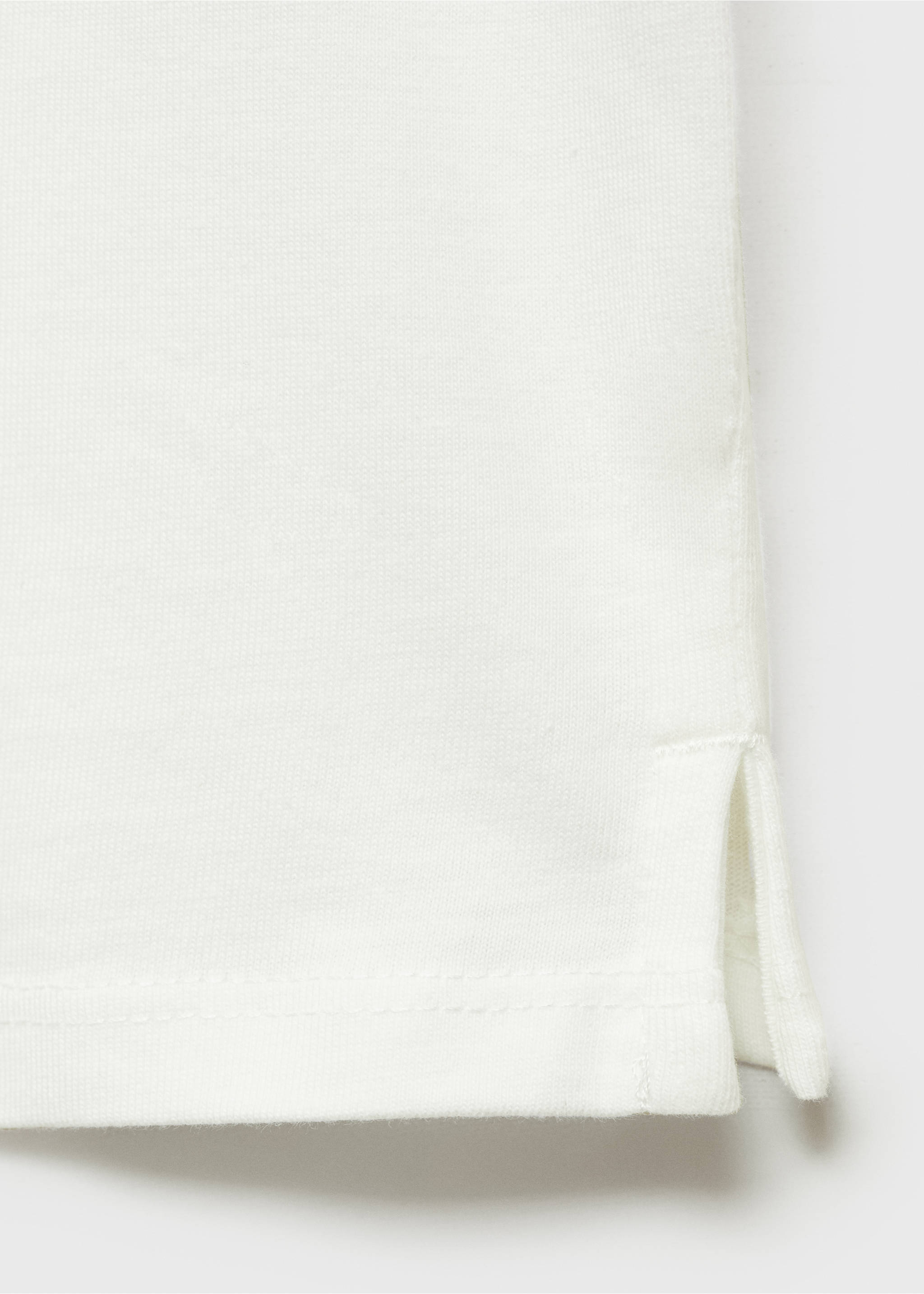 T-shirt tête de mort imprimée - Détail de l'article 0, Blanc cassé. Ref: 87010639-00.