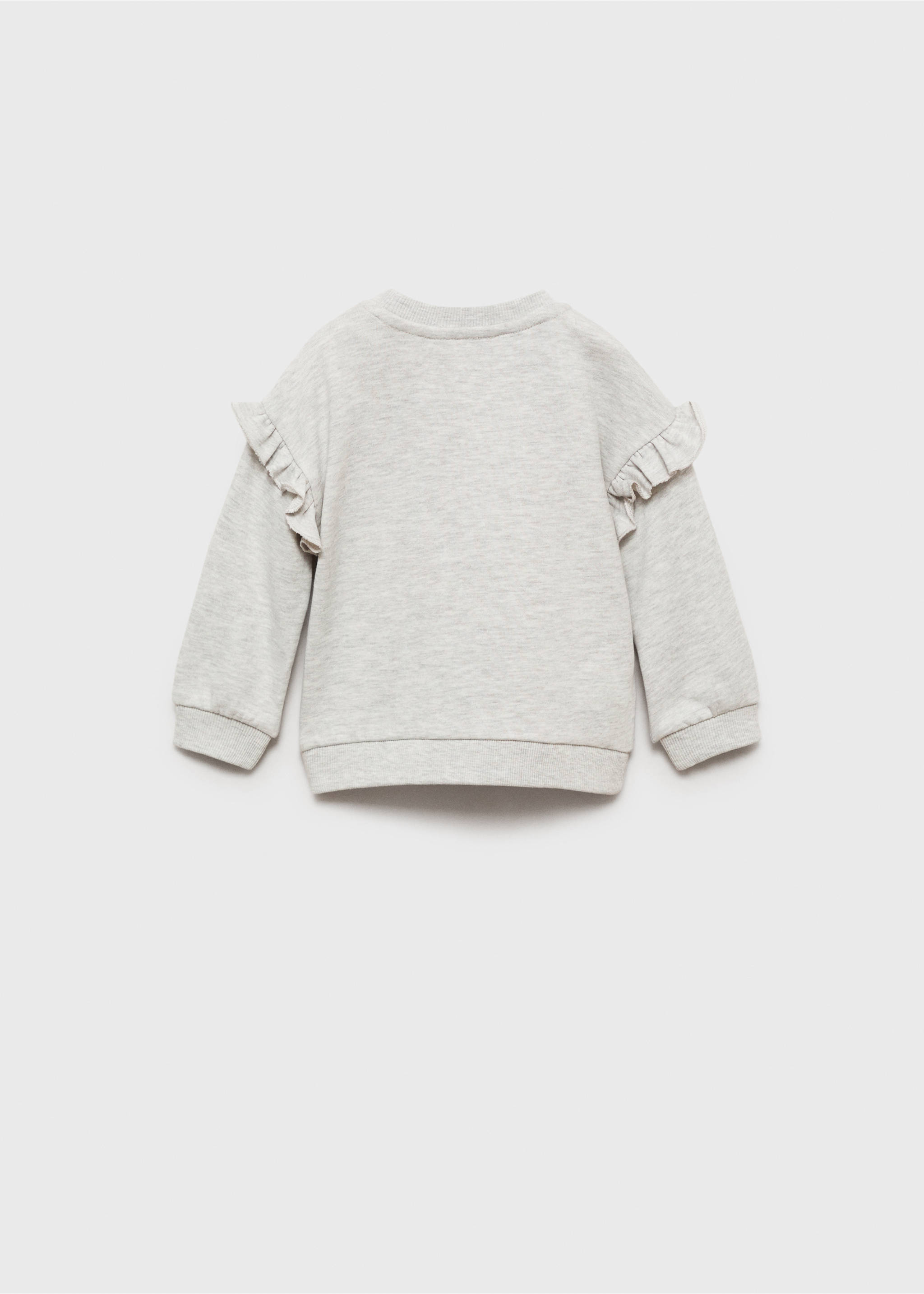 The Rolling Stones sweatshirt - Reverse of the article, Light Heather Grey. Ref: 87010649-00.