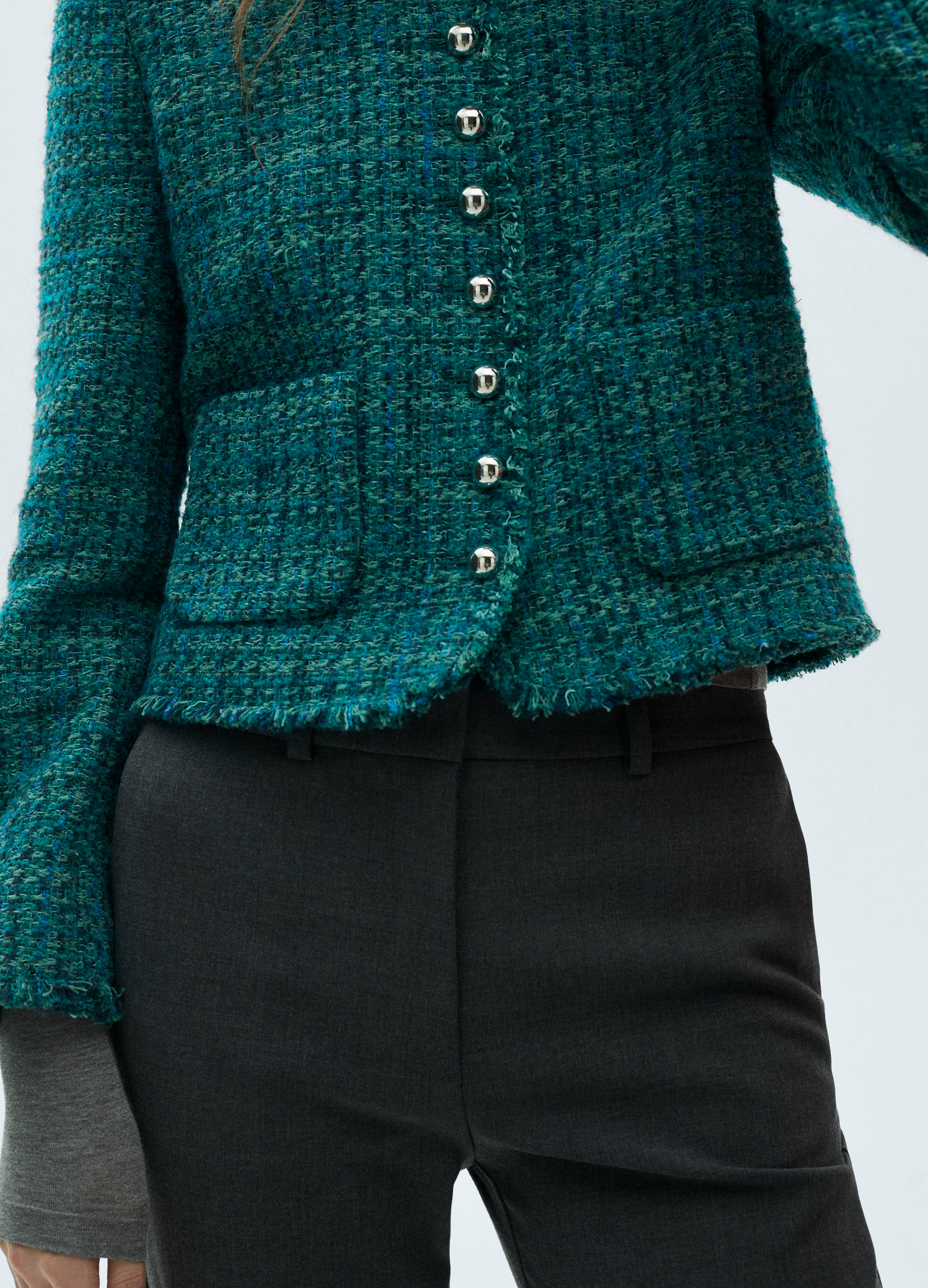 Pocket tweed jacket - Details of the article 6