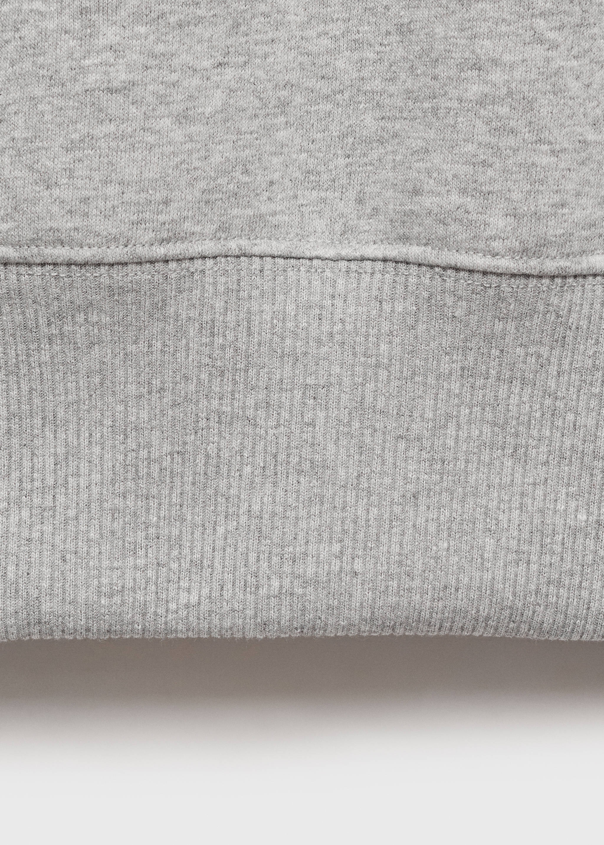 Turtleneck sweatshirt with zip - Details of the article 0