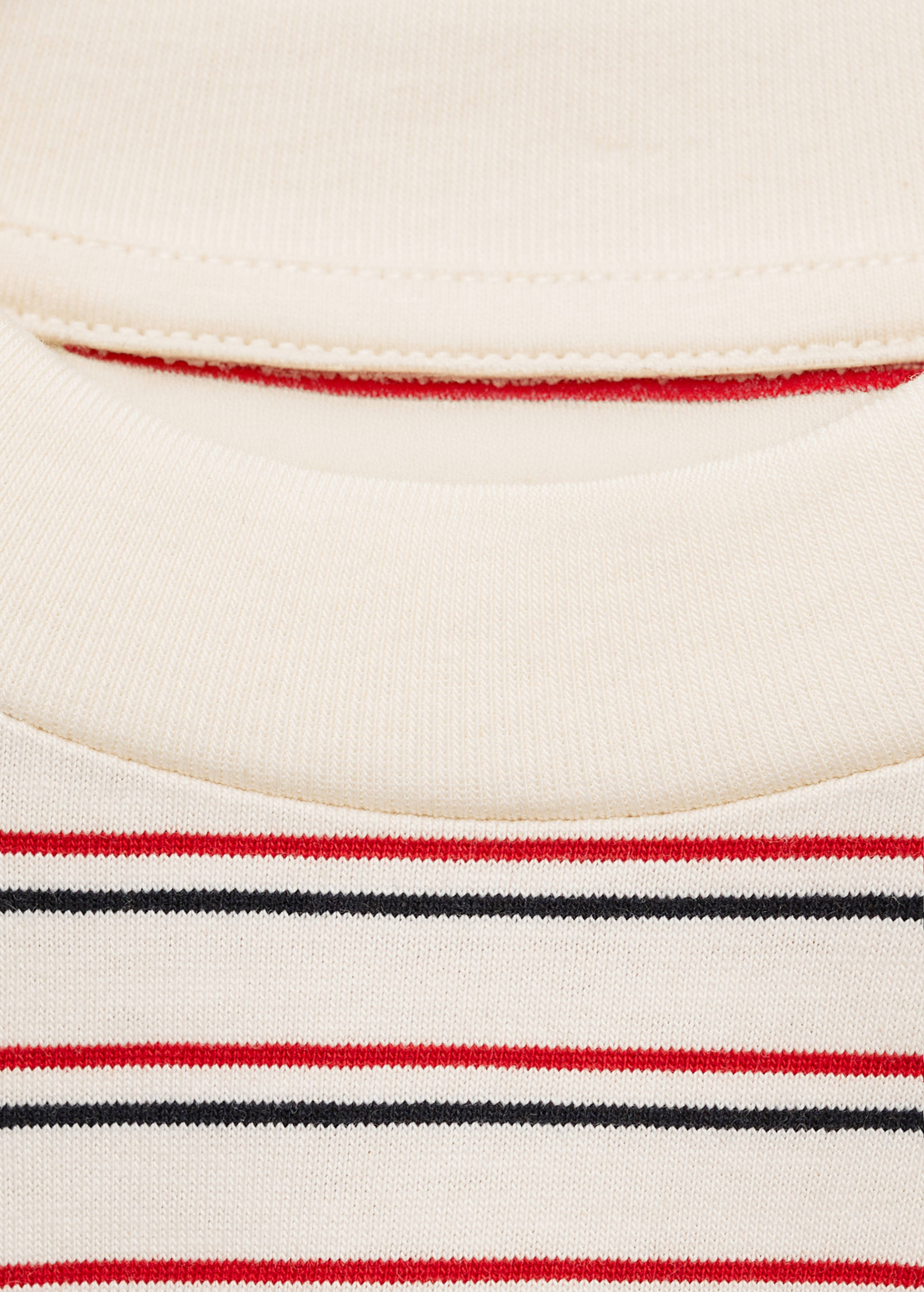 Striped print T-shirt - Details of the article 8