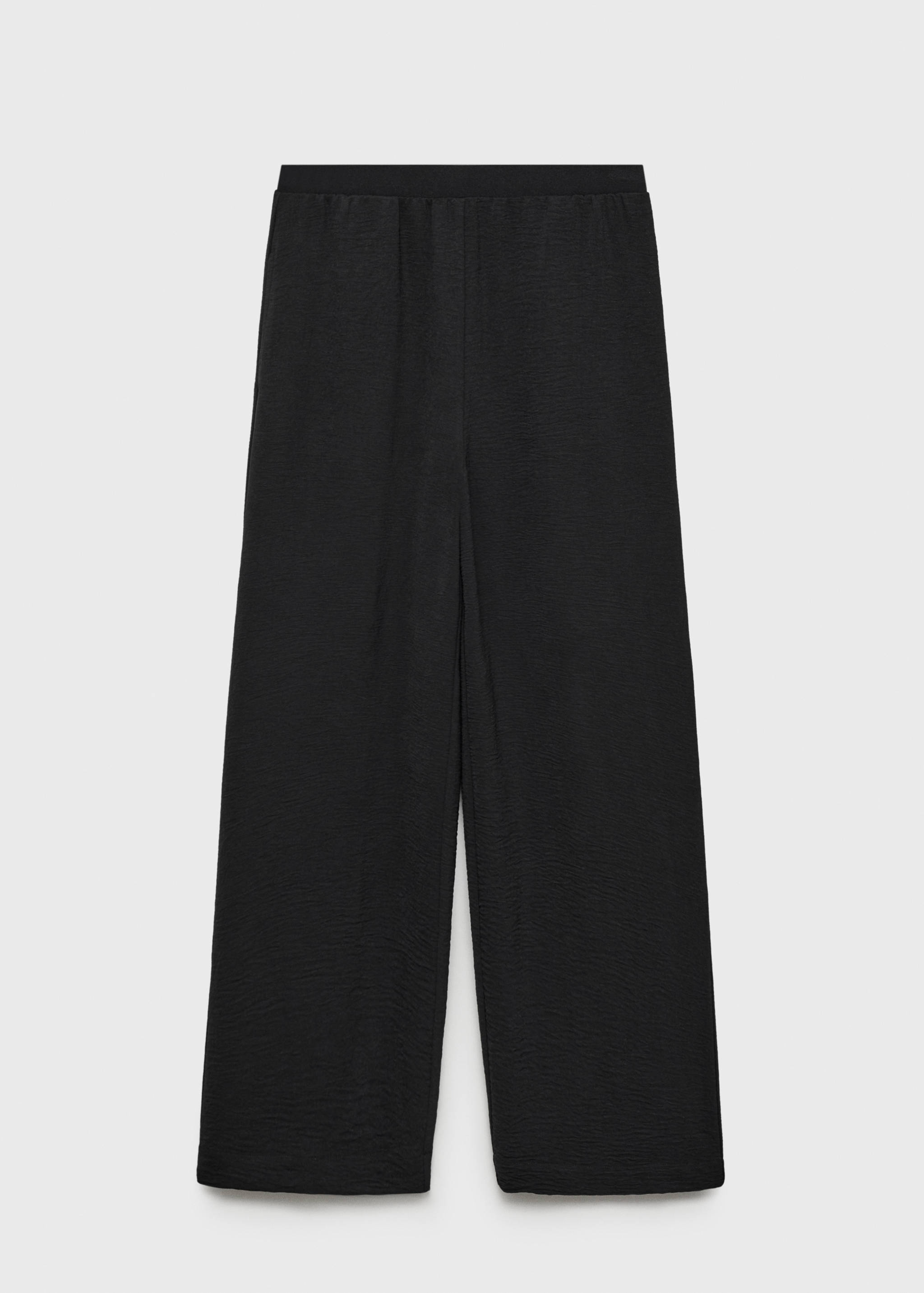 Pantaloni drepți din tricot - Articol fără model