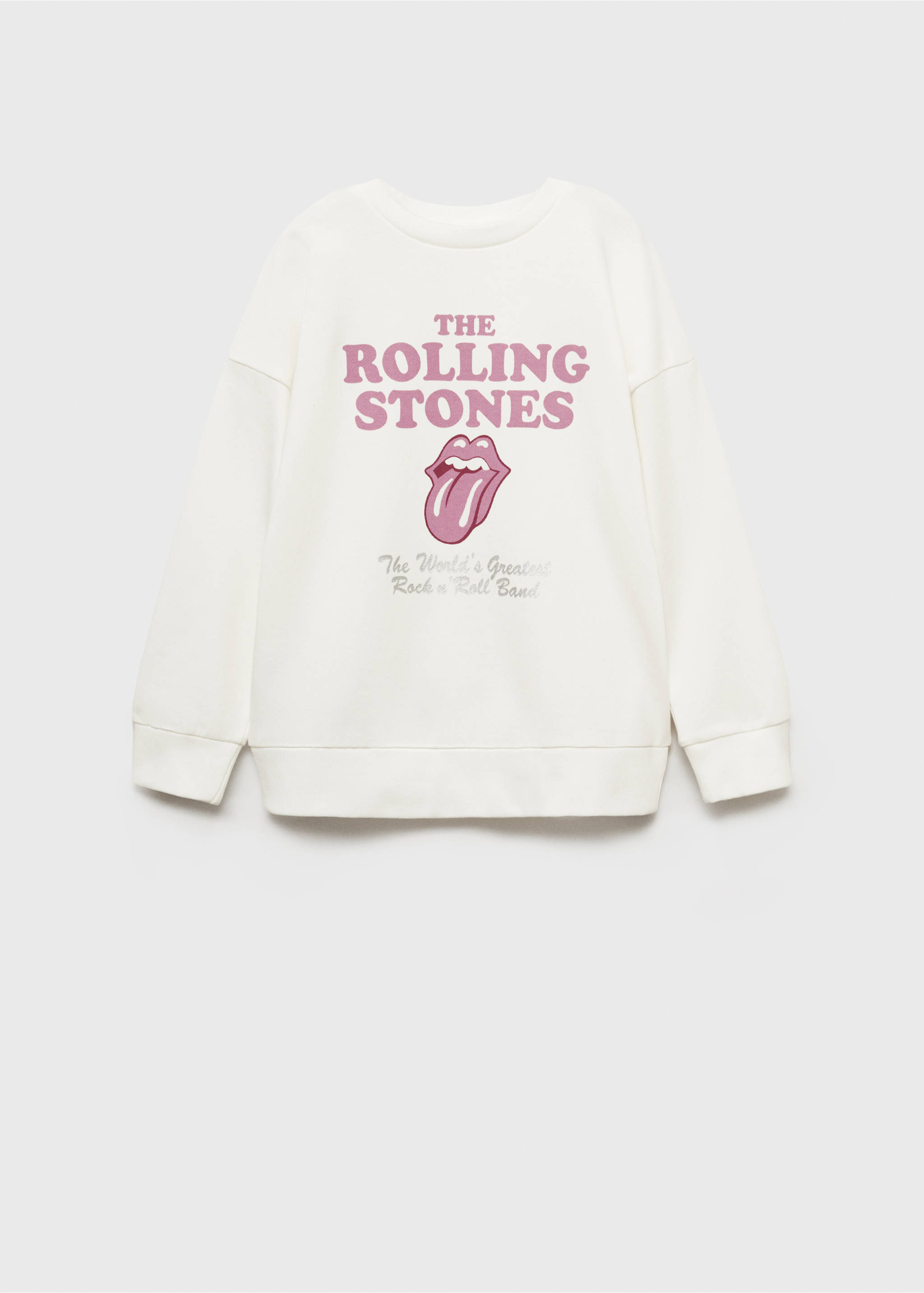 The Rolling Stones sweatshirt - Article without model, Off White. Ref: 87011048-00.