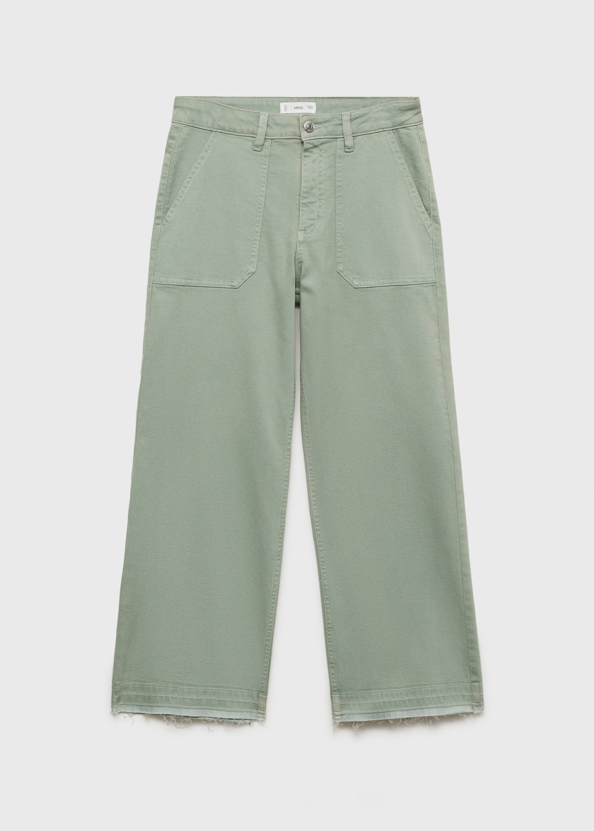 Culotte trousers with pockets - Article without model