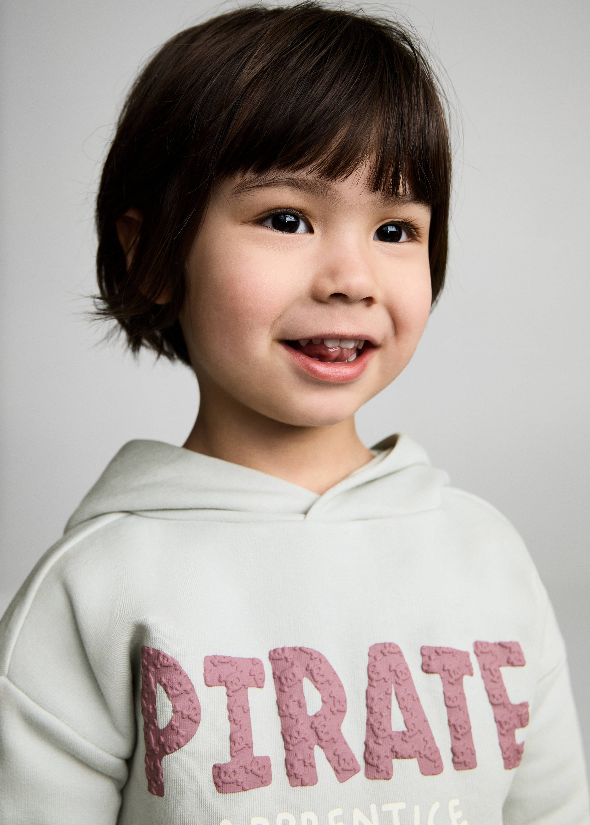 Embossed design sweatshirt - Details of the article 1