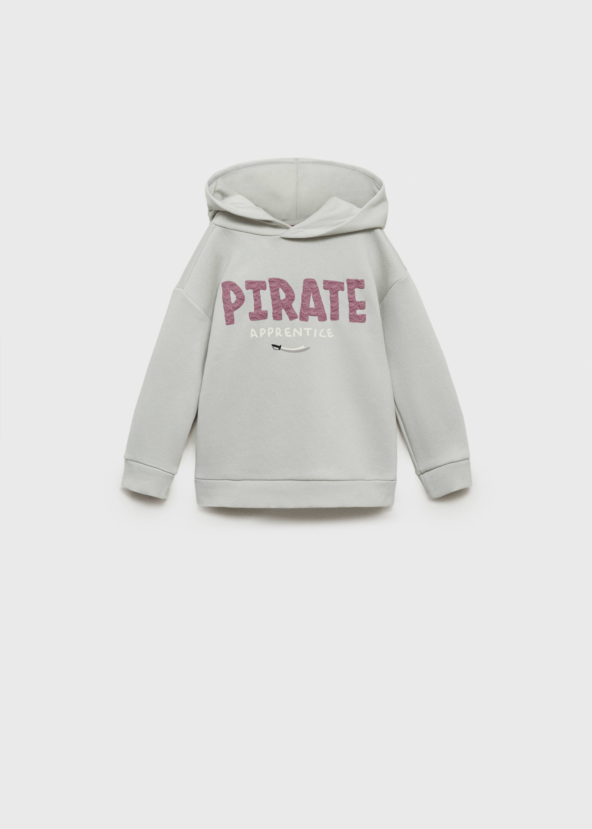 Embossed design sweatshirt - Article without model