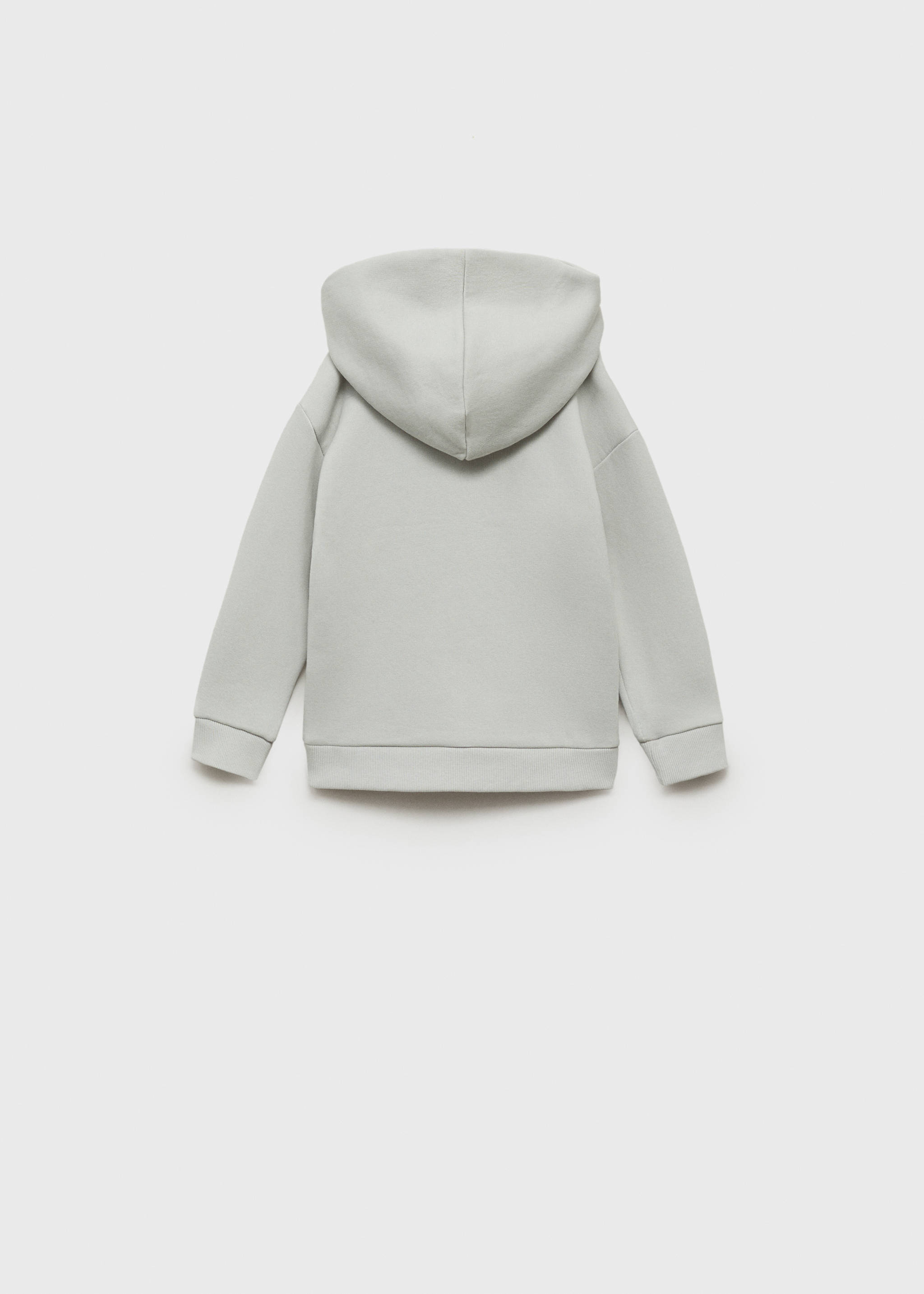 Embossed design sweatshirt - Reverse of the article