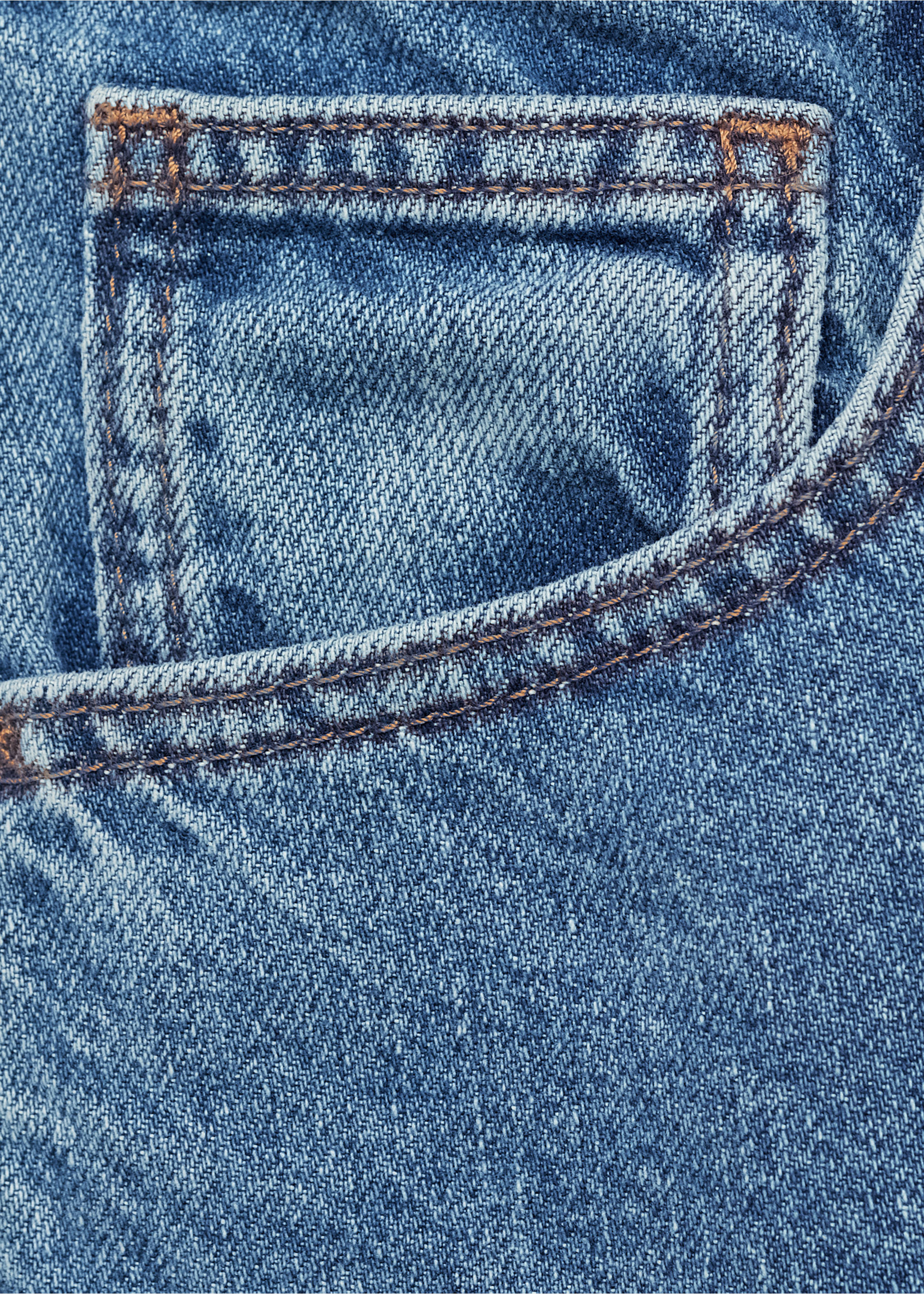 Jeans slim rotos - Detalle del artículo 8, Azul medio. Ref: 87011055-00.