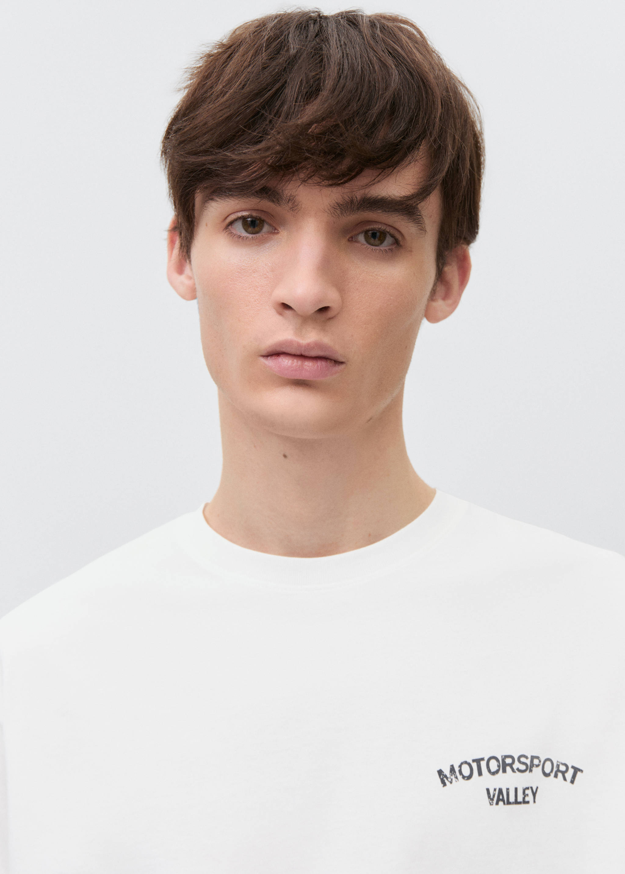 Bedrucktes Baumwoll-T-Shirt - Detail des Artikels 1