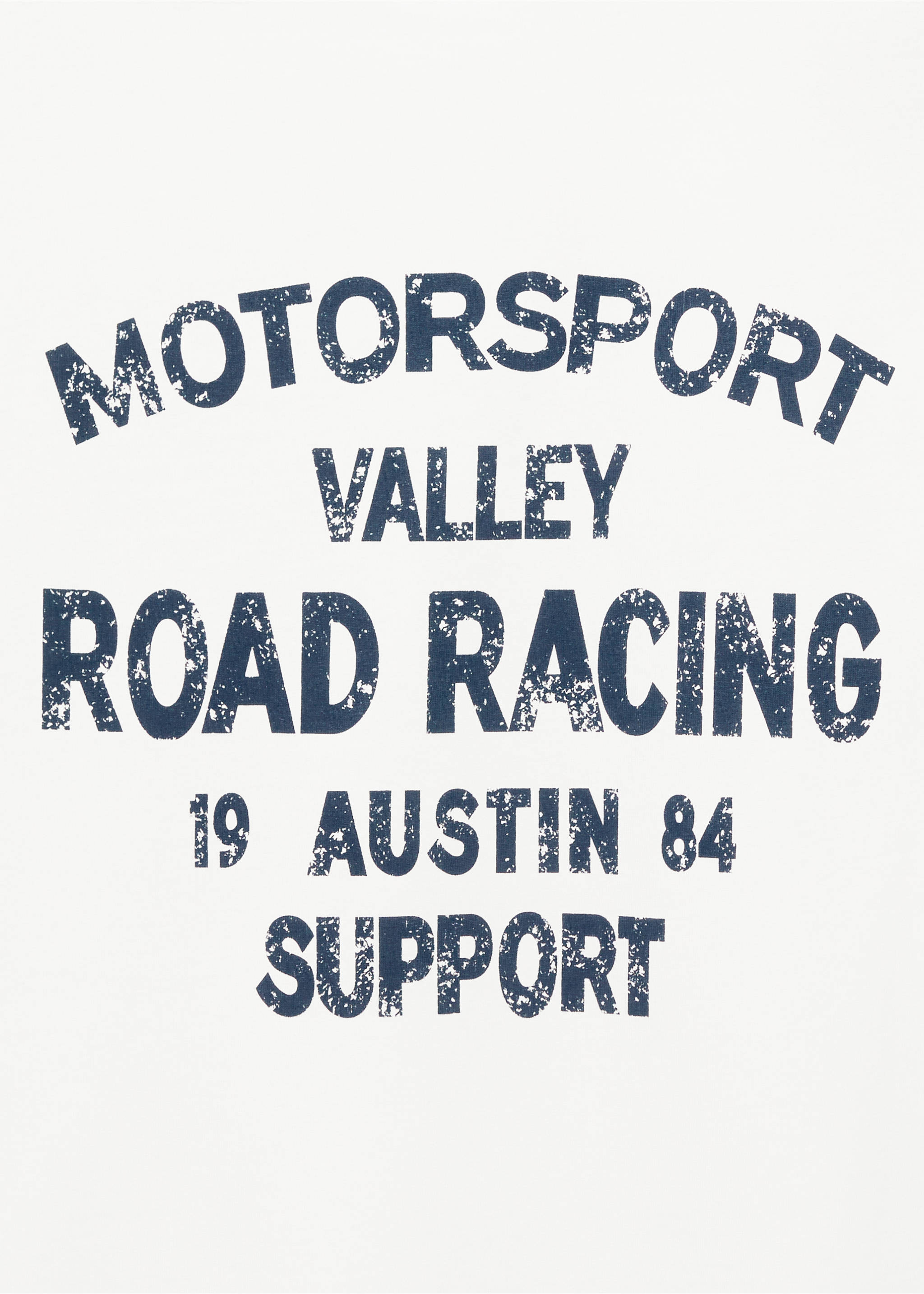 Bedrucktes Baumwoll-T-Shirt - Detail des Artikels 8, Cremeweiß. Ref: 87011060-00.