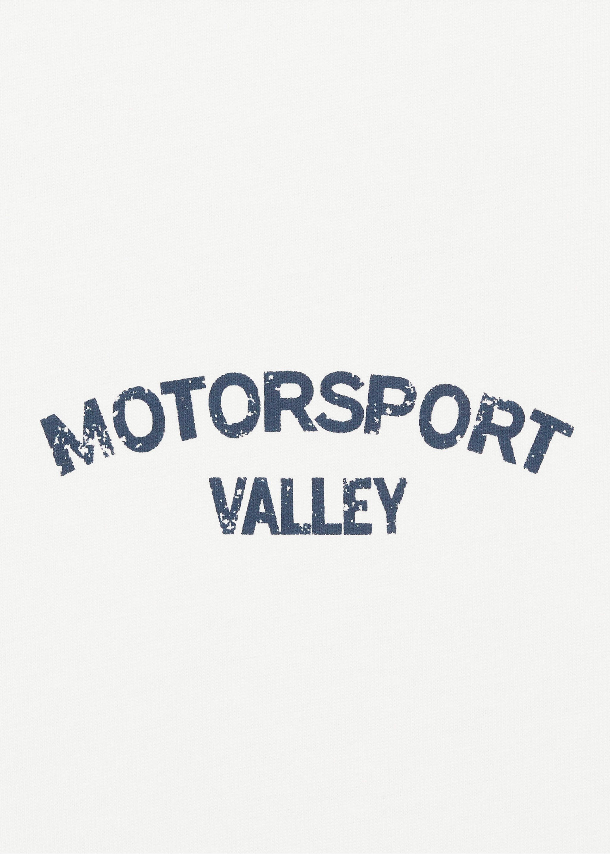 Bedrucktes Baumwoll-T-Shirt - Detail des Artikels 0, Cremeweiß. Ref: 87011060-00.