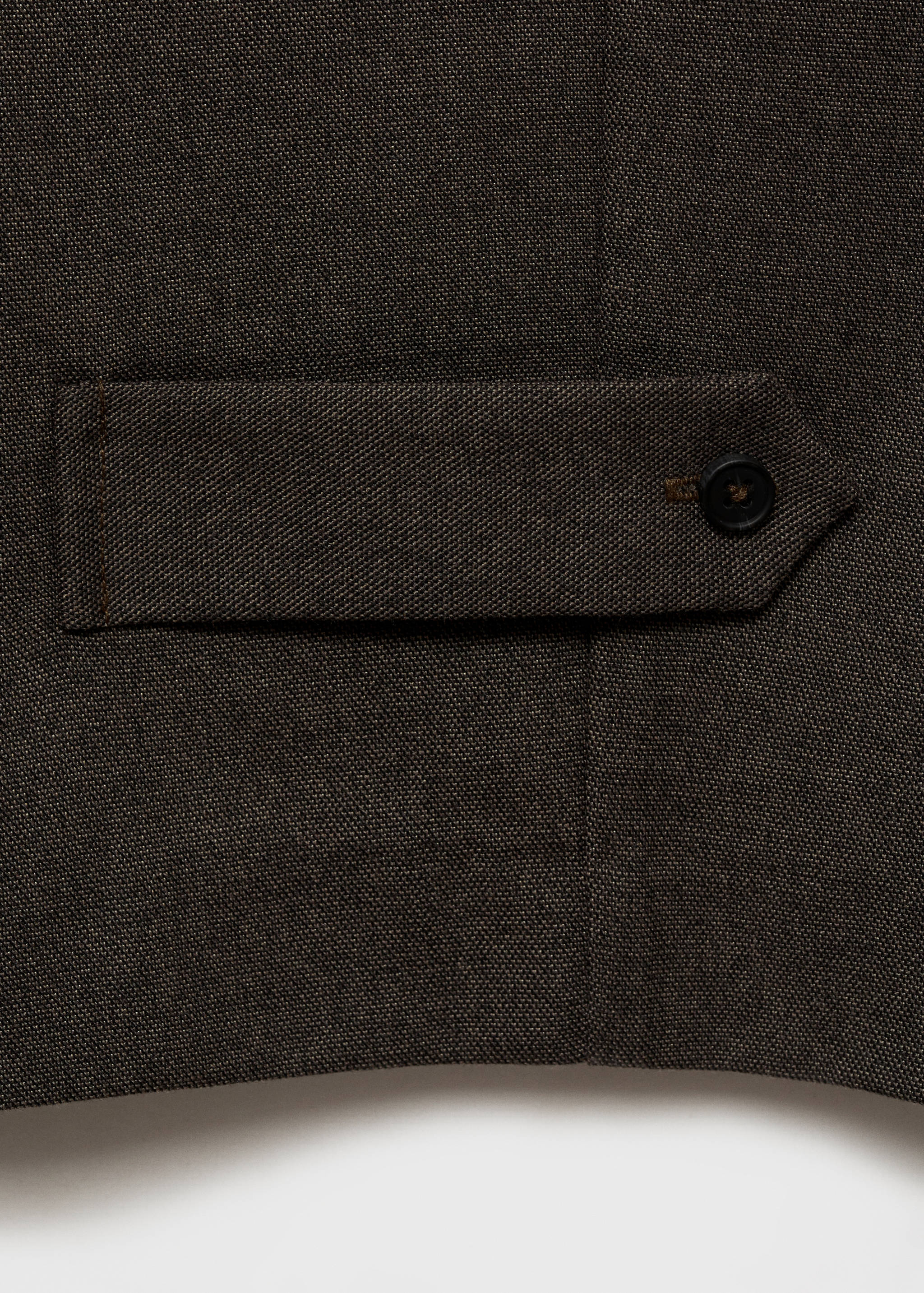 Byxor med vida ben och knappar på fållen - Detaljer om artikeln 0