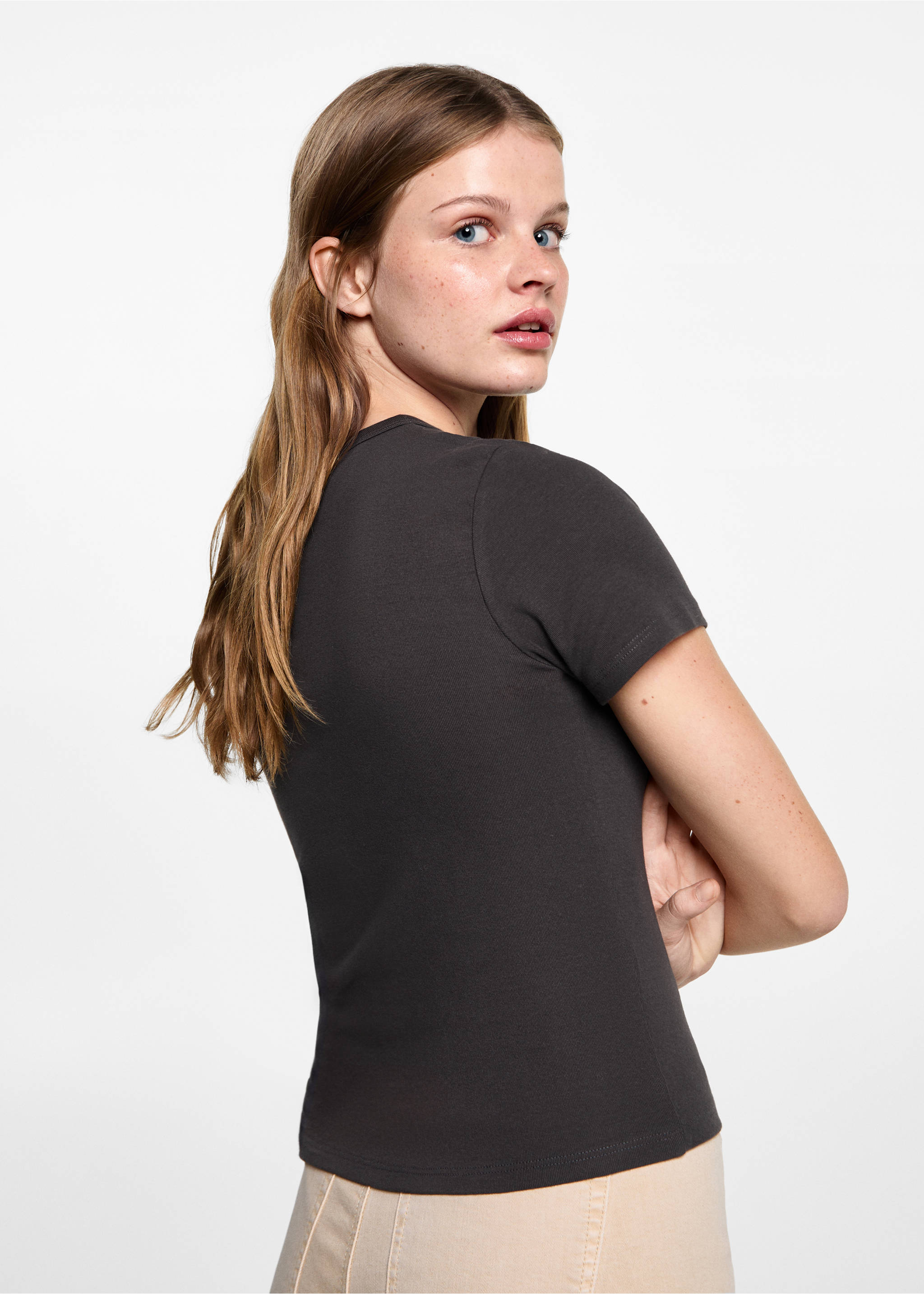 Camiseta The Rolling Stones - Reverso del artículo, Gris antracita. Ref: 87011520-00.