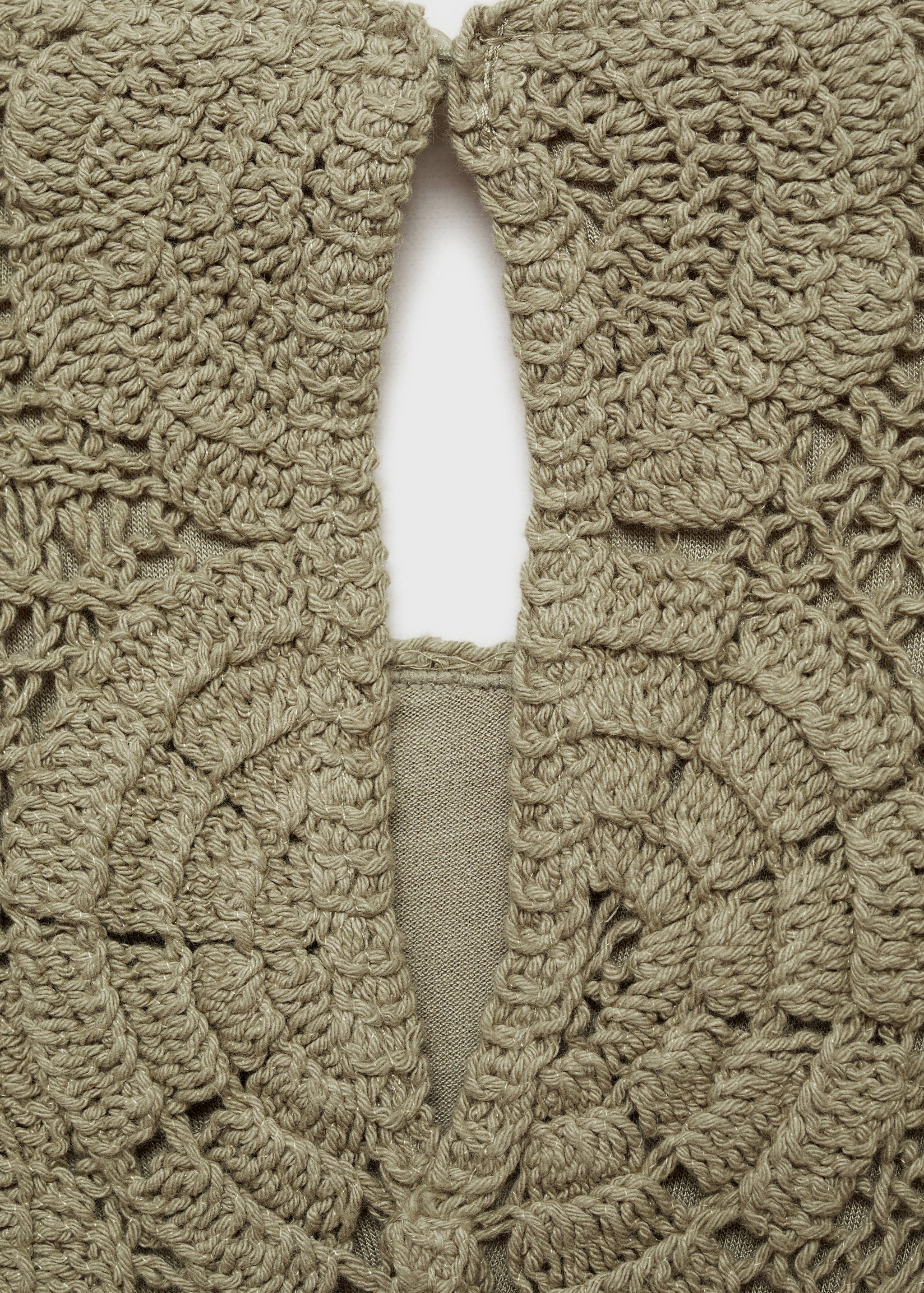 Crochet knitted dress - Details of the article 0