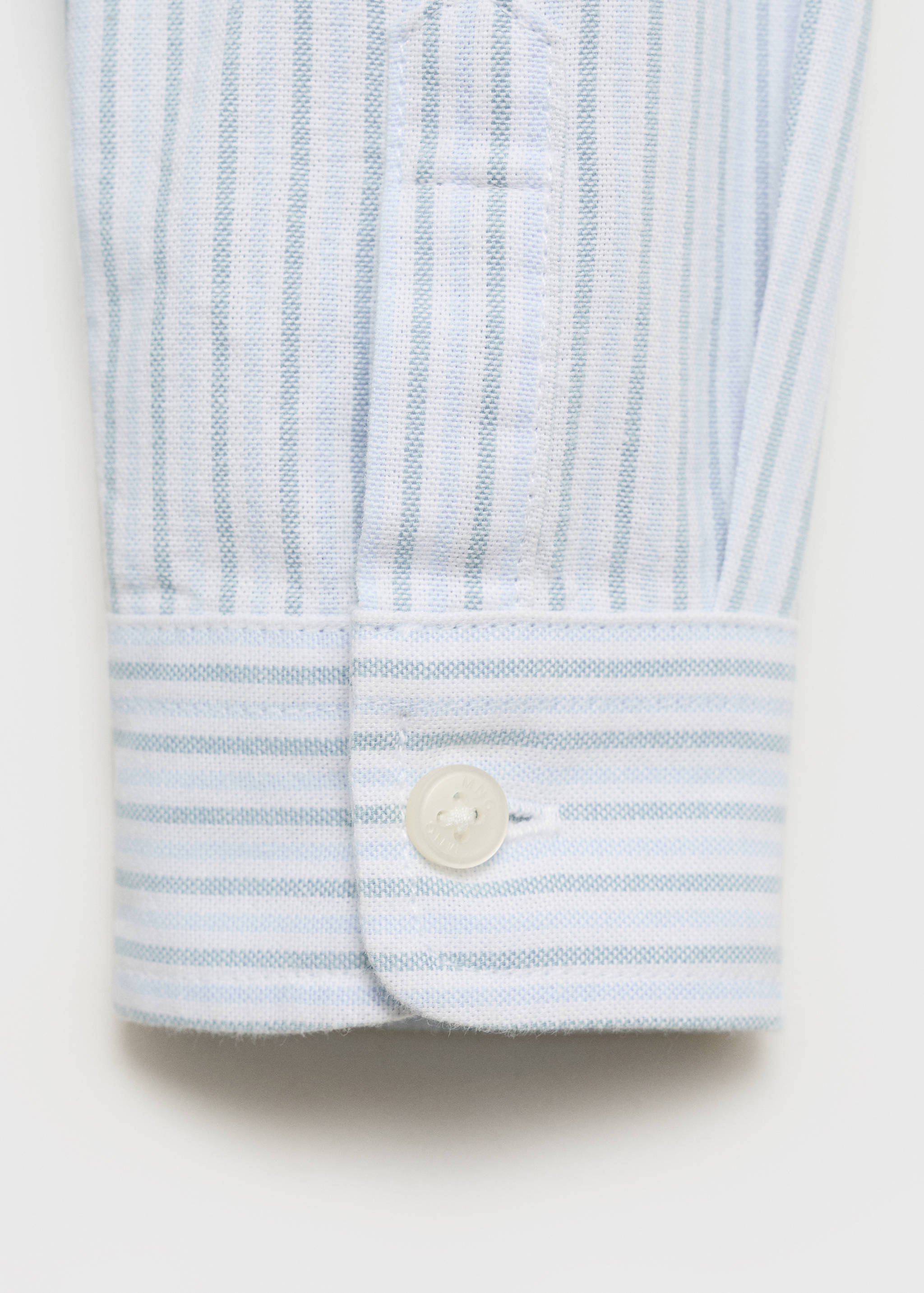 Striped cotton shirt - Details of the article 0