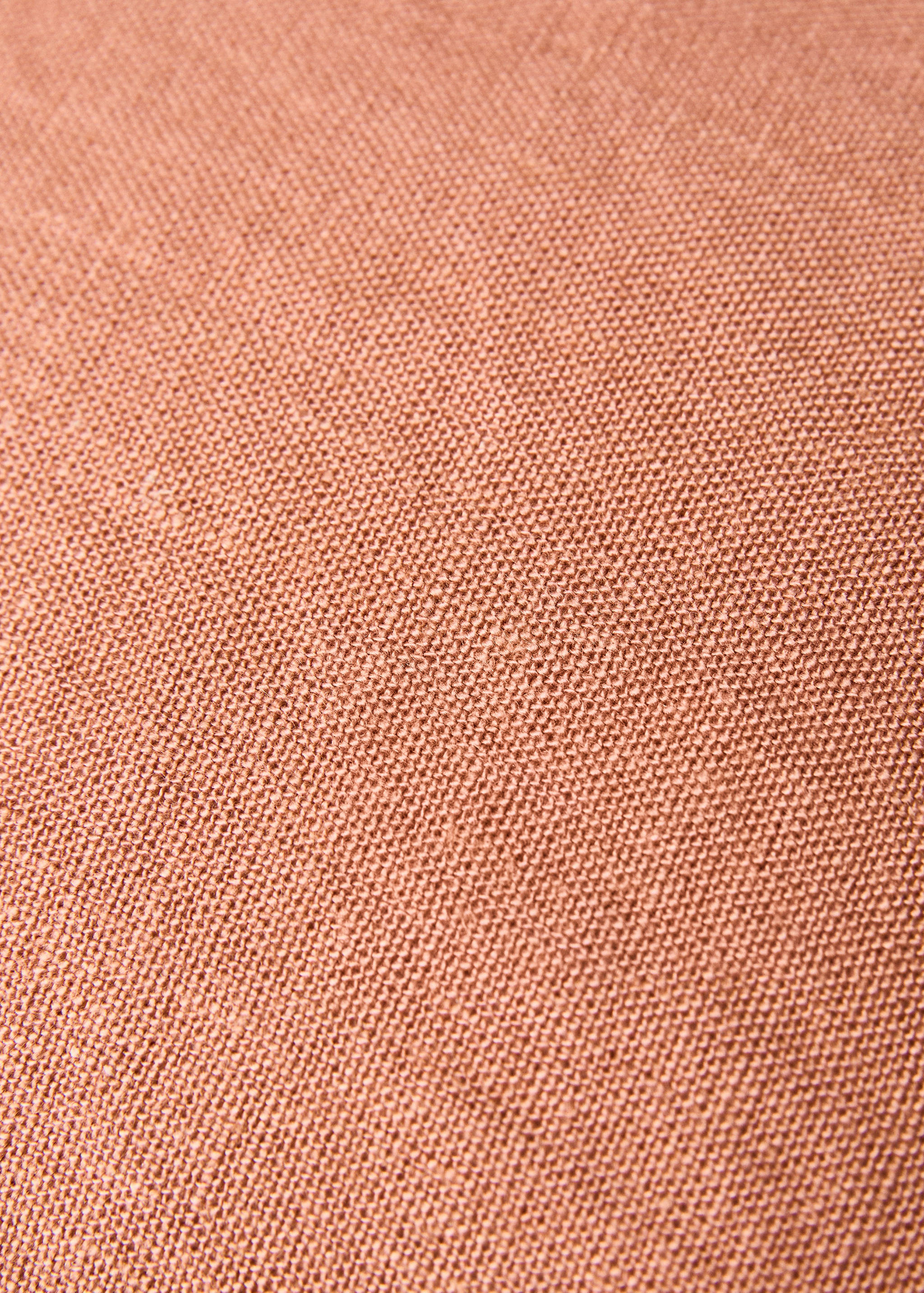 Kissenbezug aus Leinen mit Fransen, 50 x 50 cm - Detail des Artikels 3