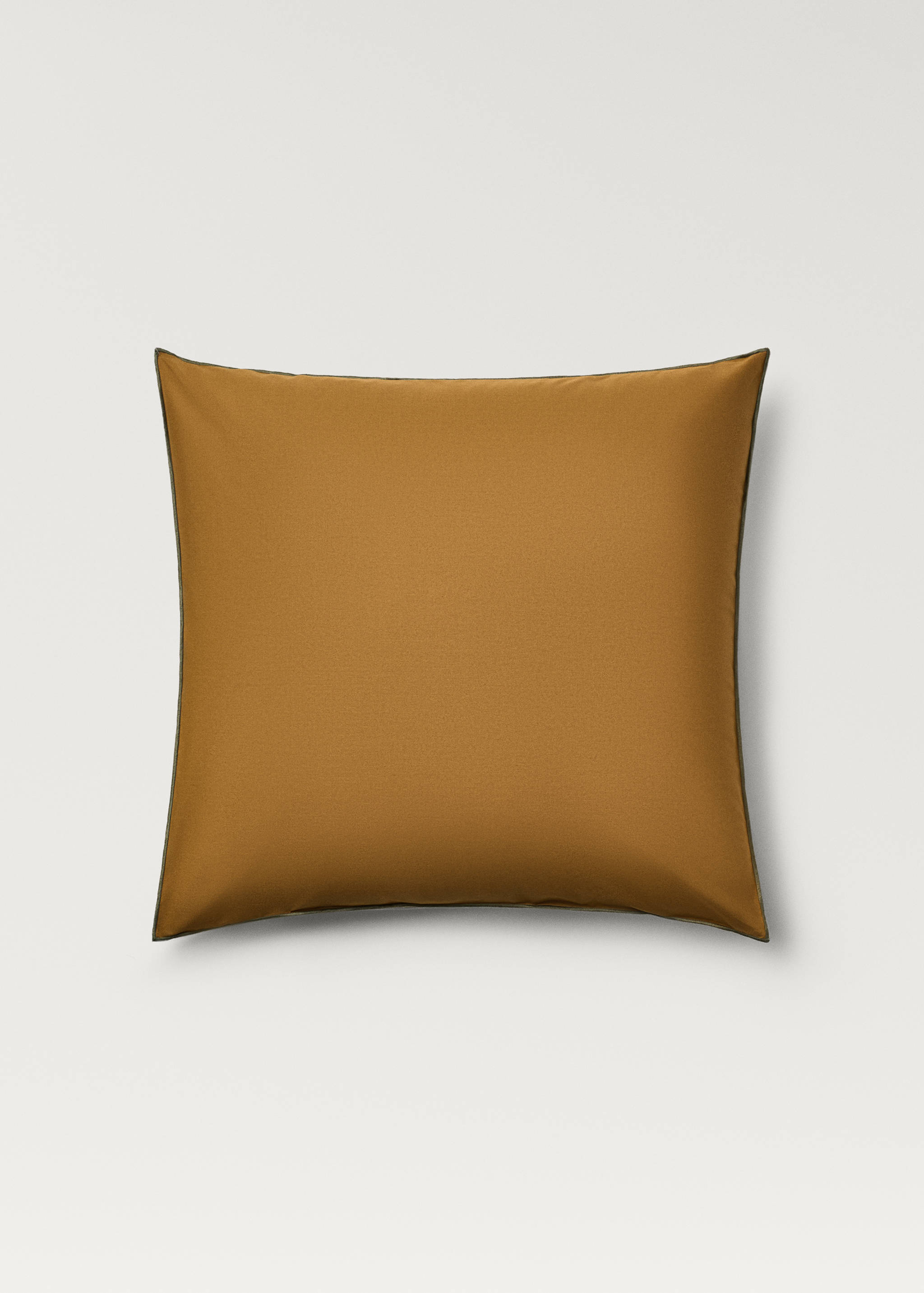 Zwei Wende-Kopfkissenbezüge aus Baumwoll-Perkal, 60 x 60 cm - Artikel ohne Model