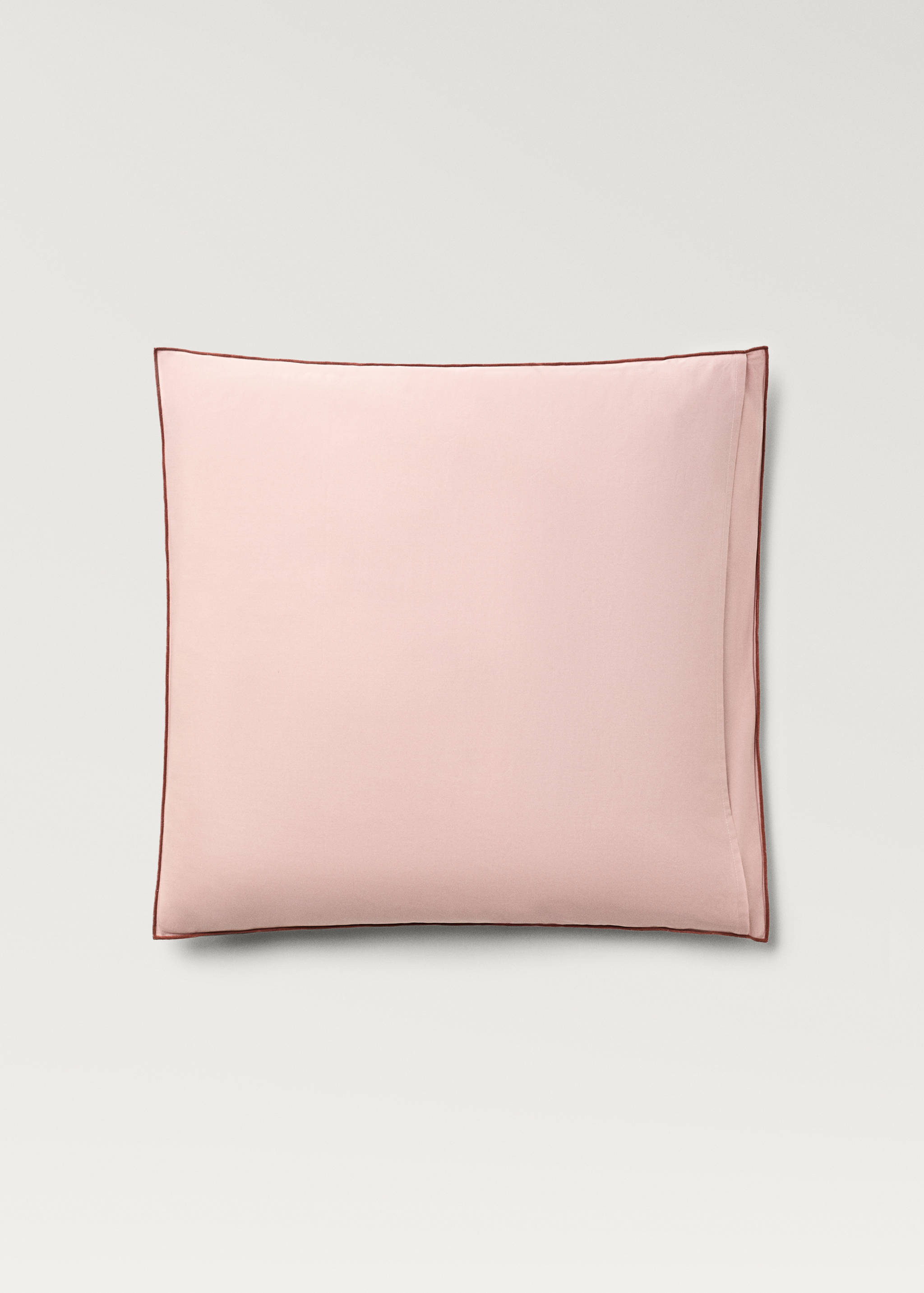 Zwei Wende-Kopfkissenbezüge aus Baumwoll-Perkal, 60 x 60 cm - Detail des Artikels 1