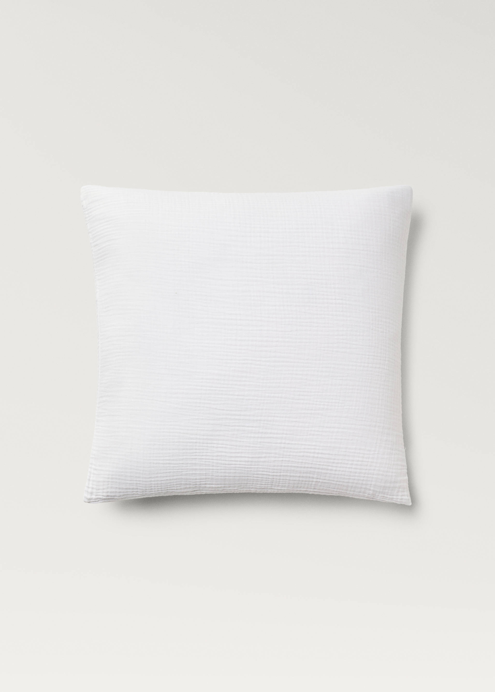 Dos fundas almohada algodón gasa 60x60 cm - Artículo sin modelo