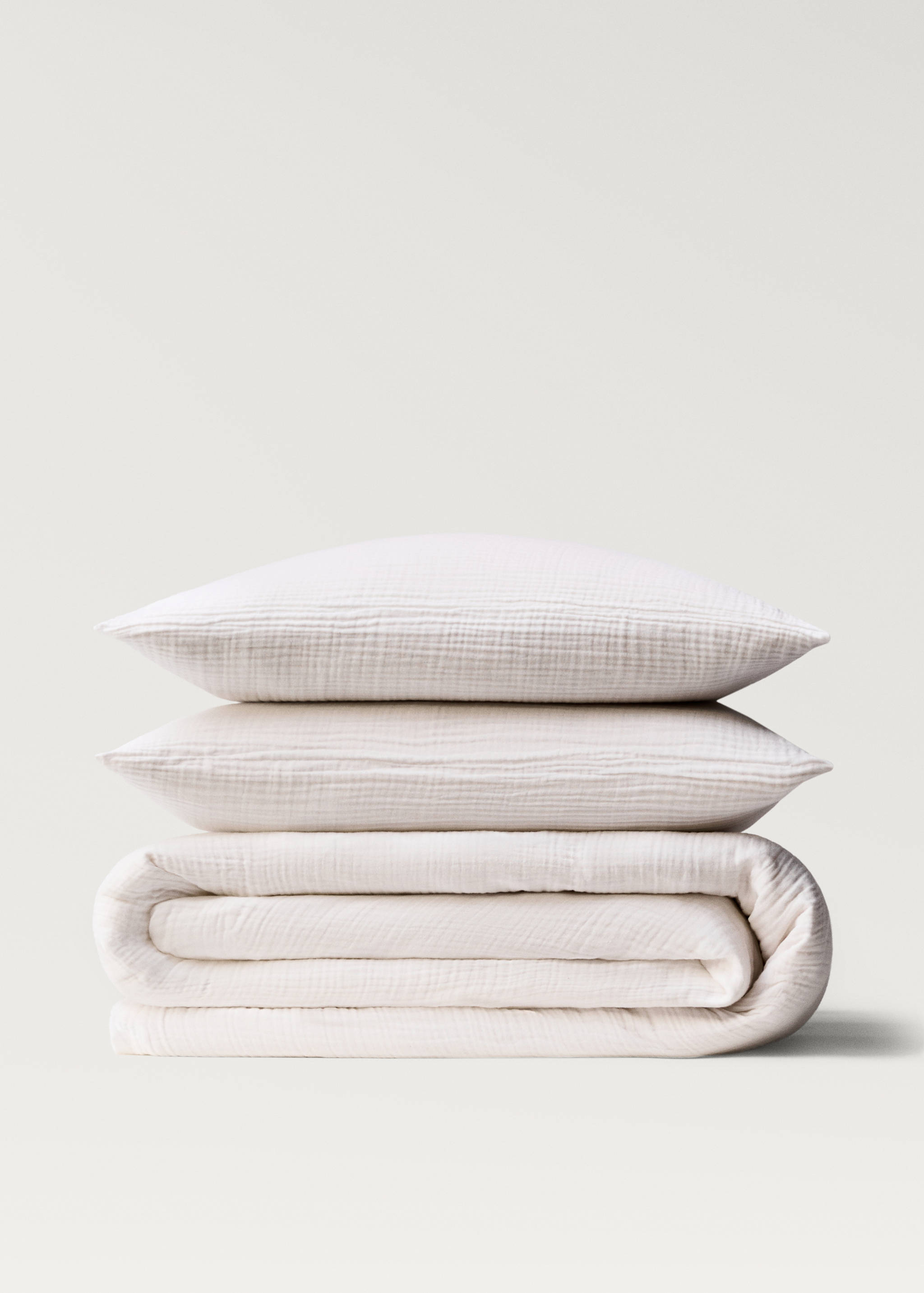 Capa de edredão de gaze de algodão (cama 135/140 cm) - Artigo sem modelo