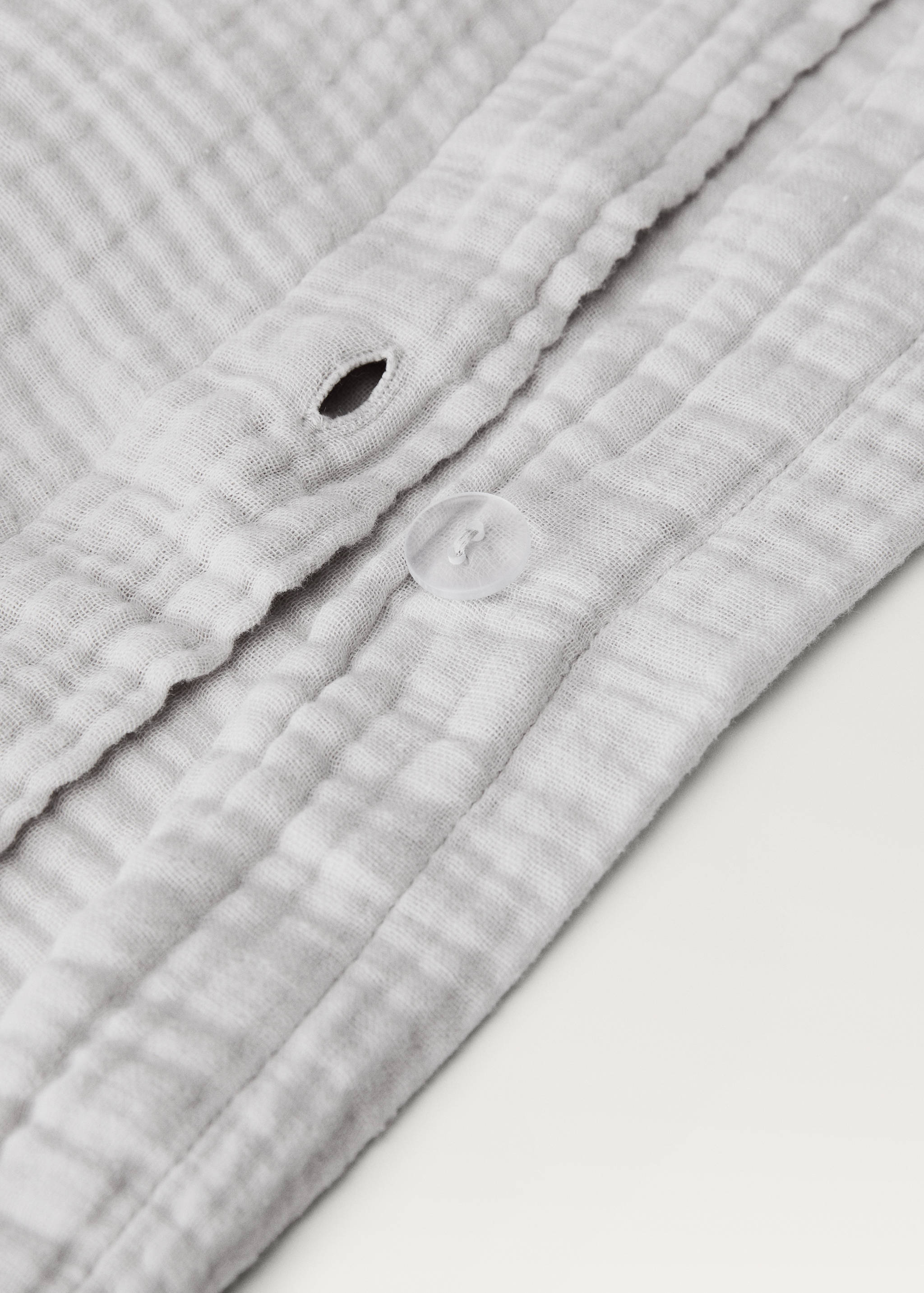 Cotton gauze duvet cover Queen bed - Details of the article 1